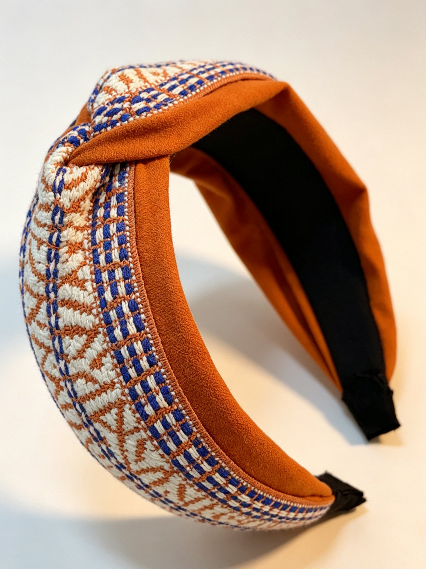 Korean Style Vintage Wide Cross Headband