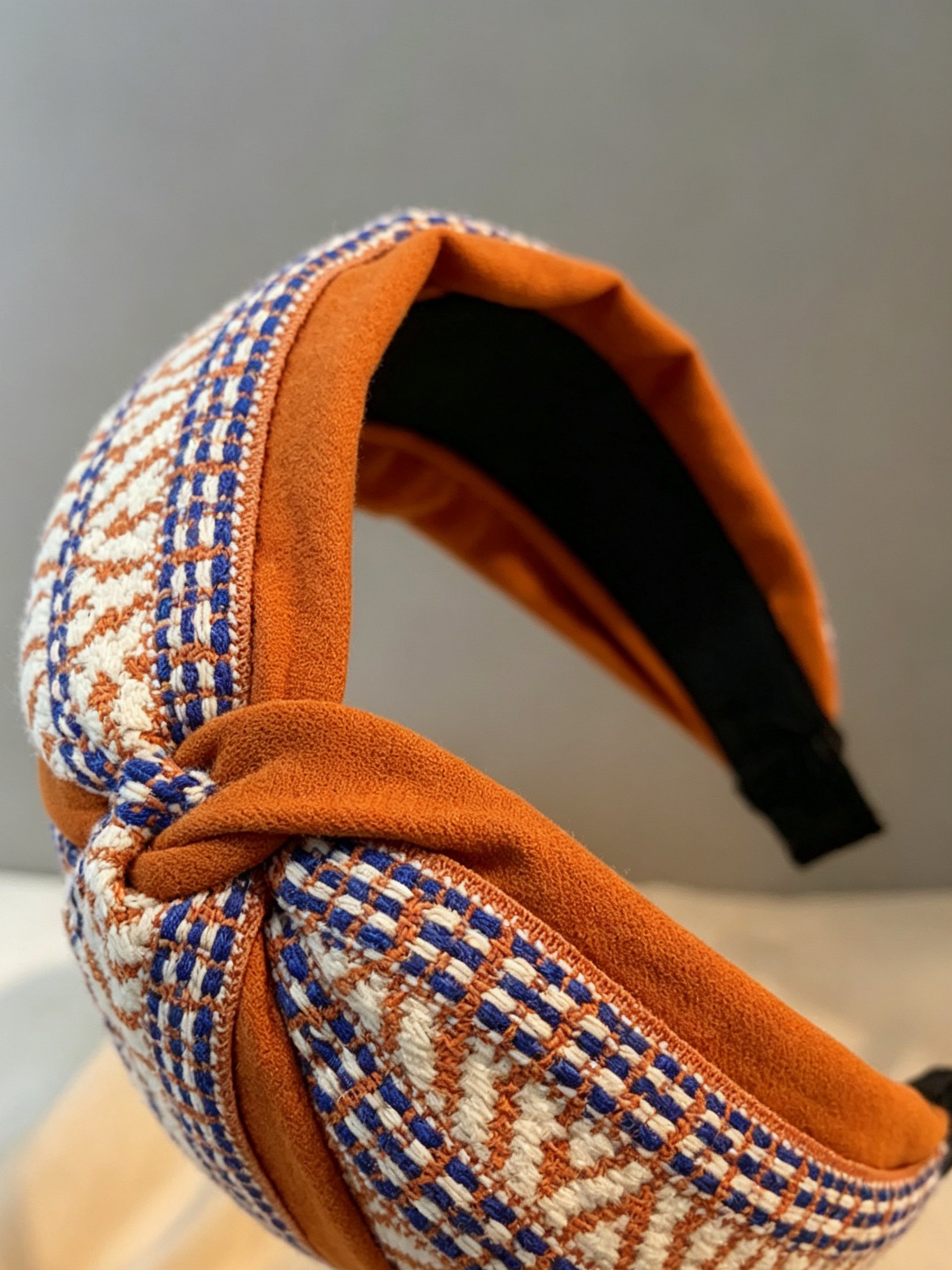 Korean Style Vintage Wide Cross Headband