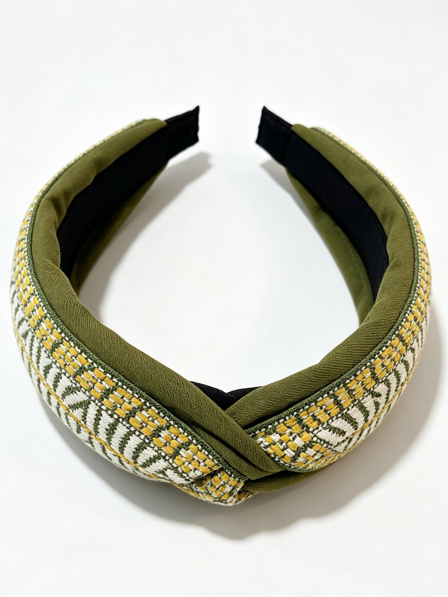 Korean Style Vintage Wide Cross Headband