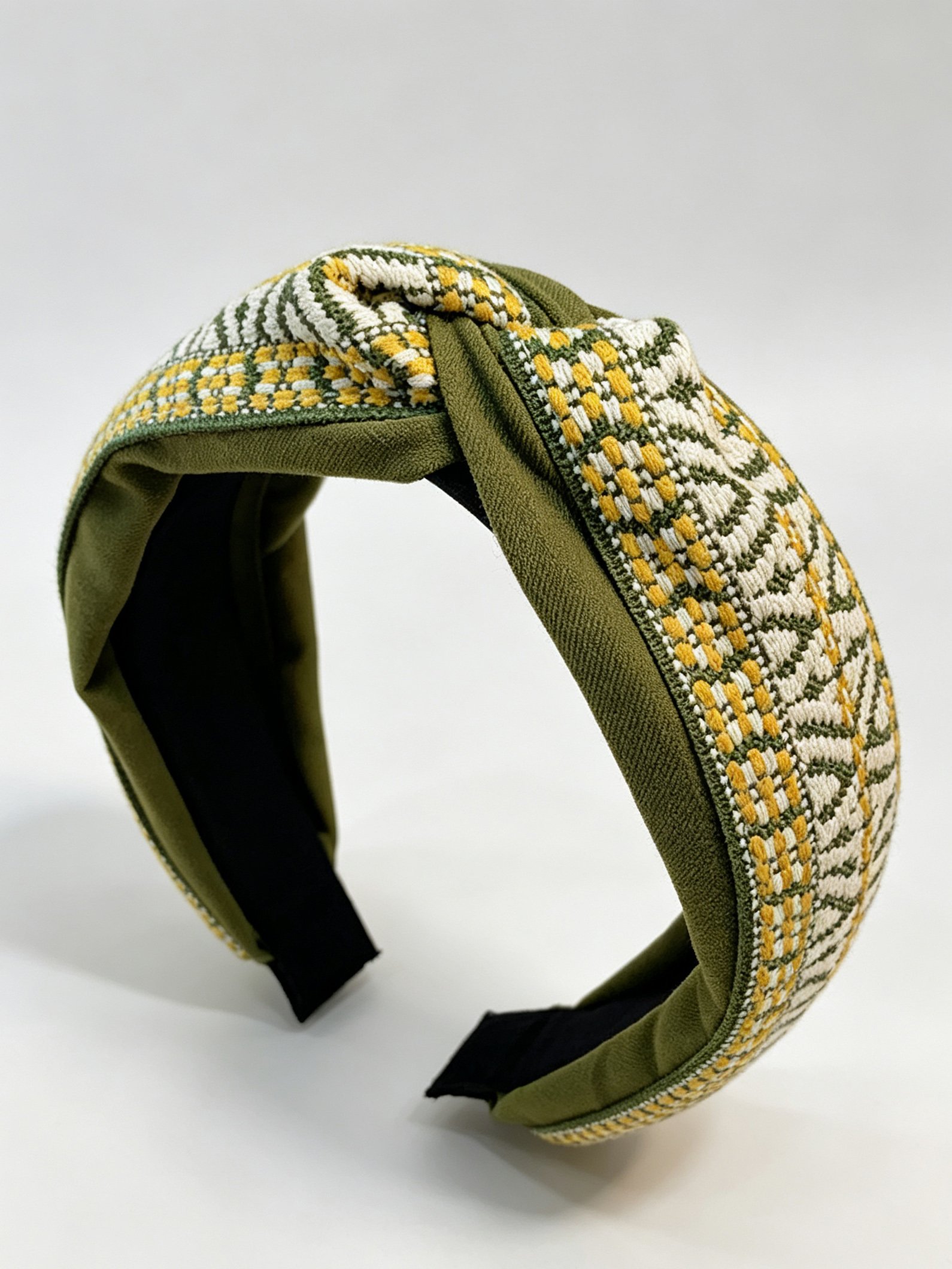 Korean Style Vintage Wide Cross Headband