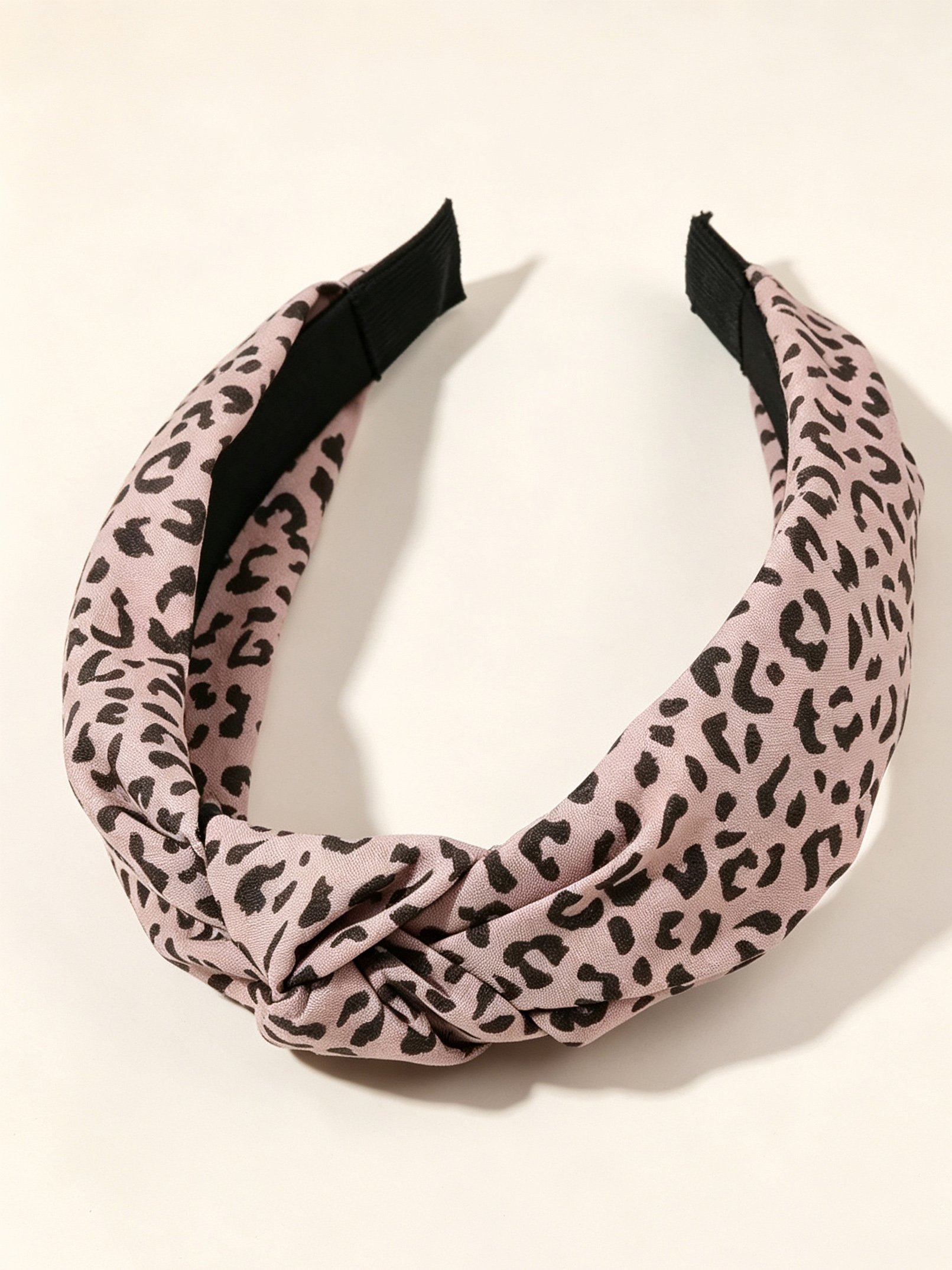 Leopard Print Mixed Color Pressed Headband