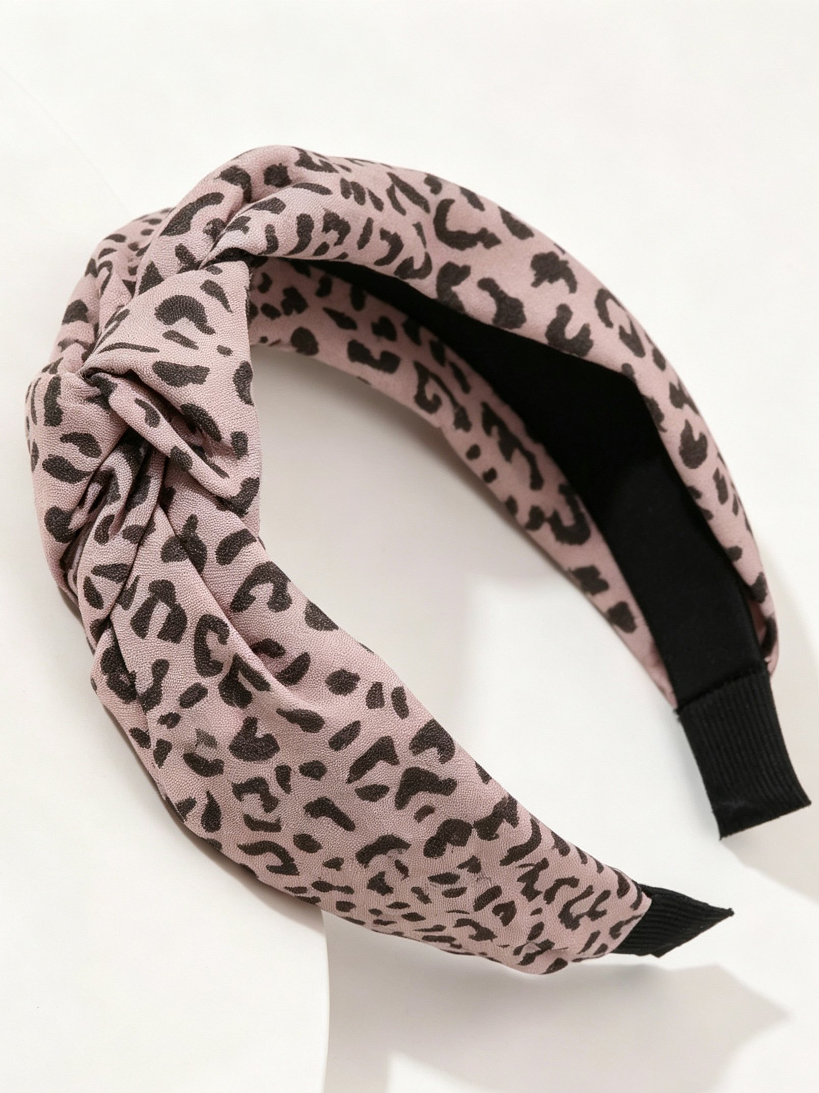 Leopard Print Mixed Color Pressed Headband