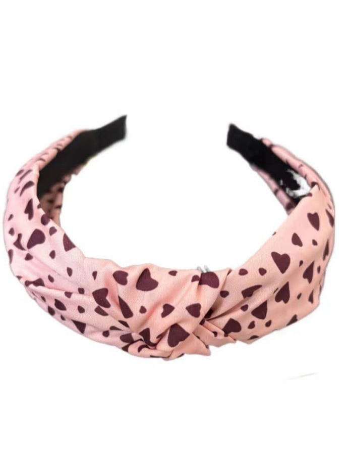 Leopard Print Mixed Color Pressed Headband