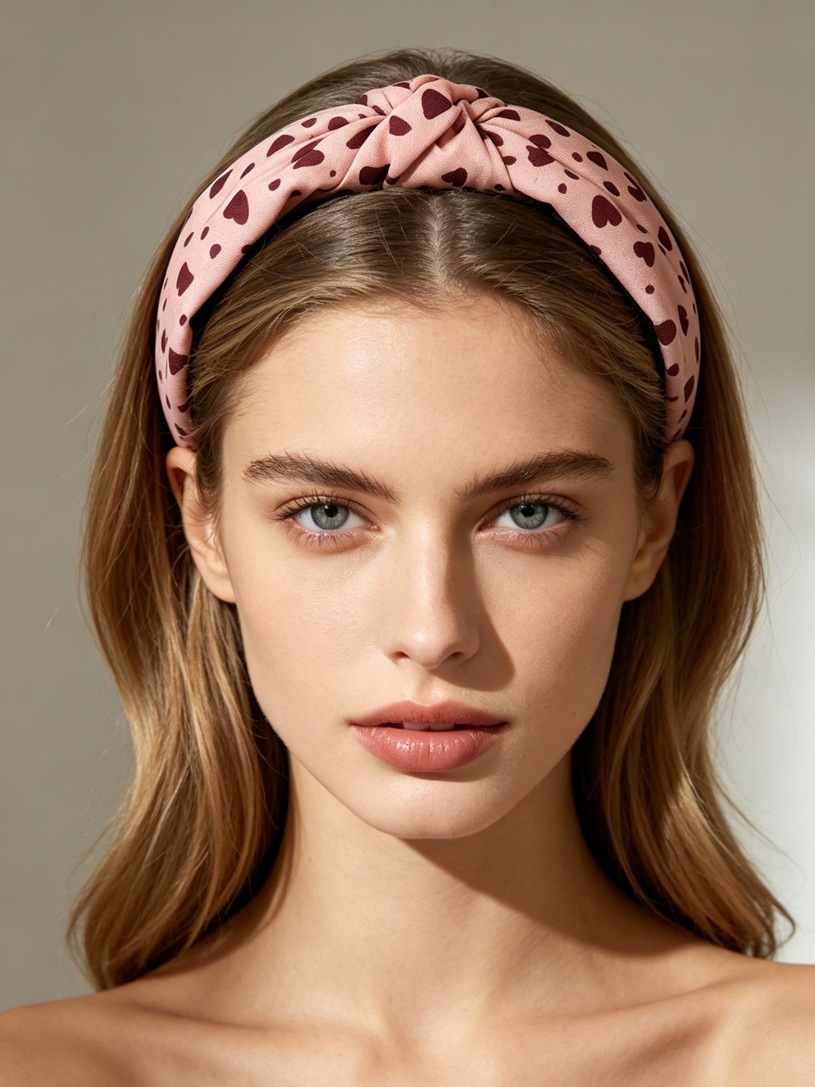 Leopard Print Mixed Color Pressed Headband