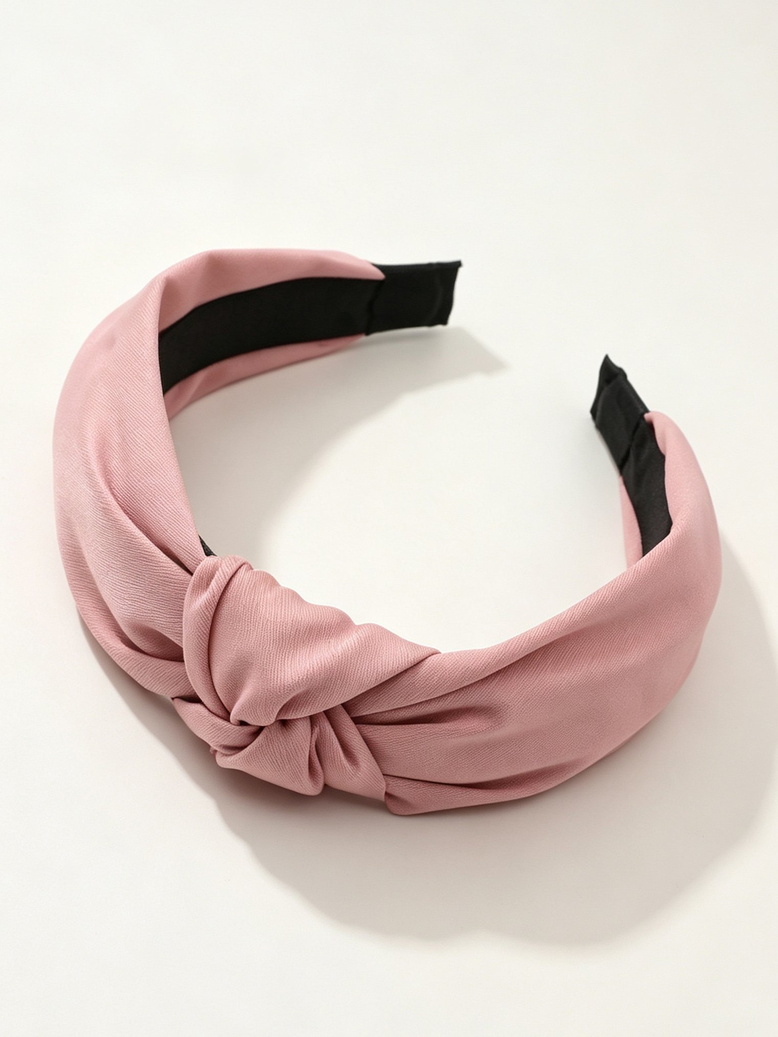 Twill Solid Color Pressed Headband