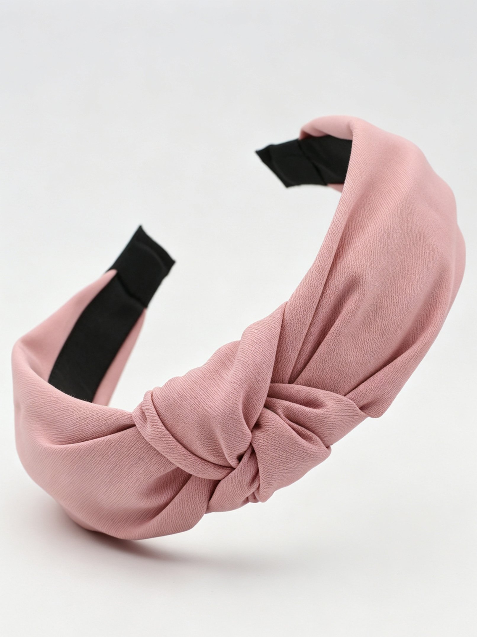 Twill Solid Color Pressed Headband