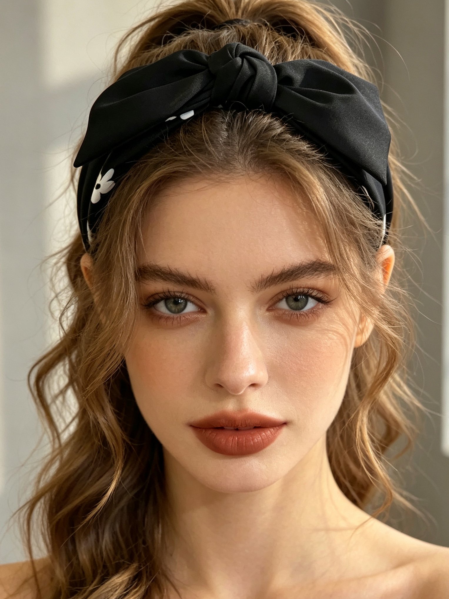 Bow Floral Fashion Headband