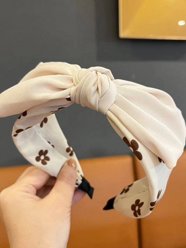 Bow Floral Fashion Headband