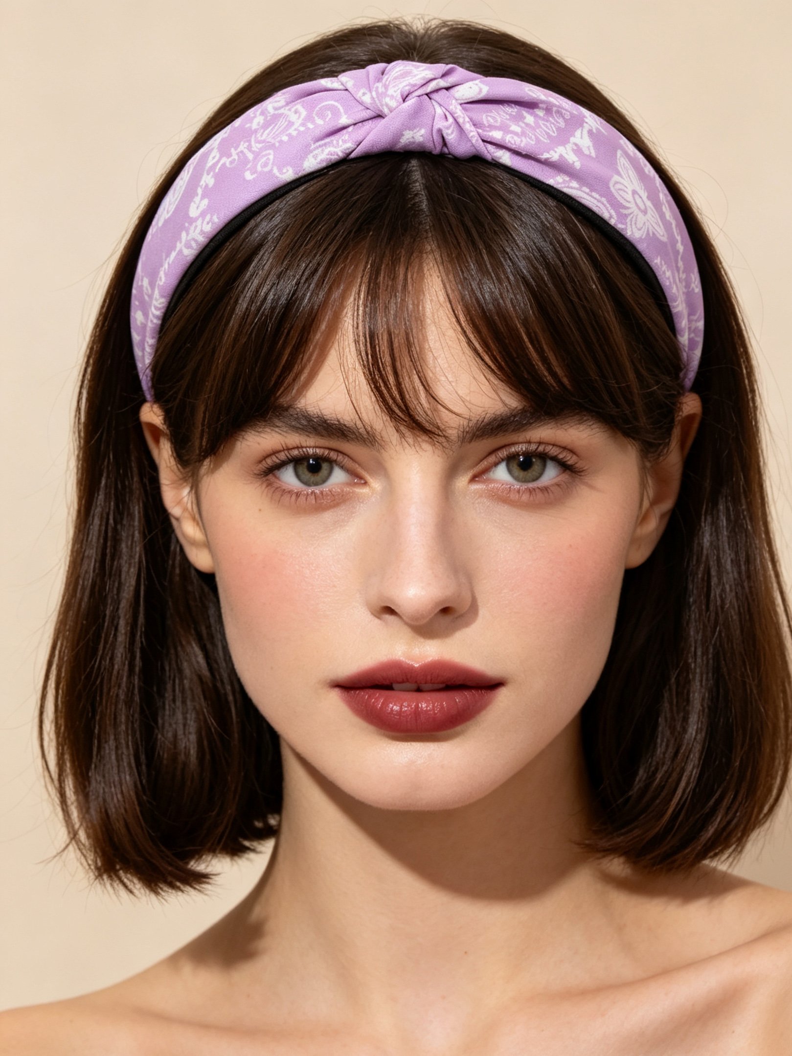 Vintage Knotted Fabric Headband