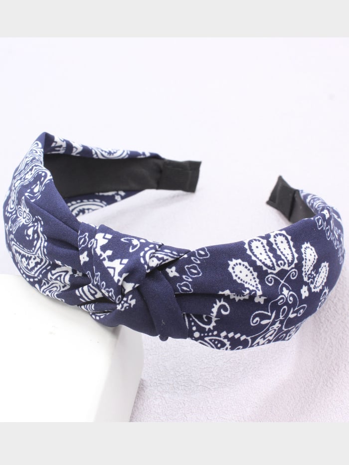 Vintage Knotted Fabric Headband