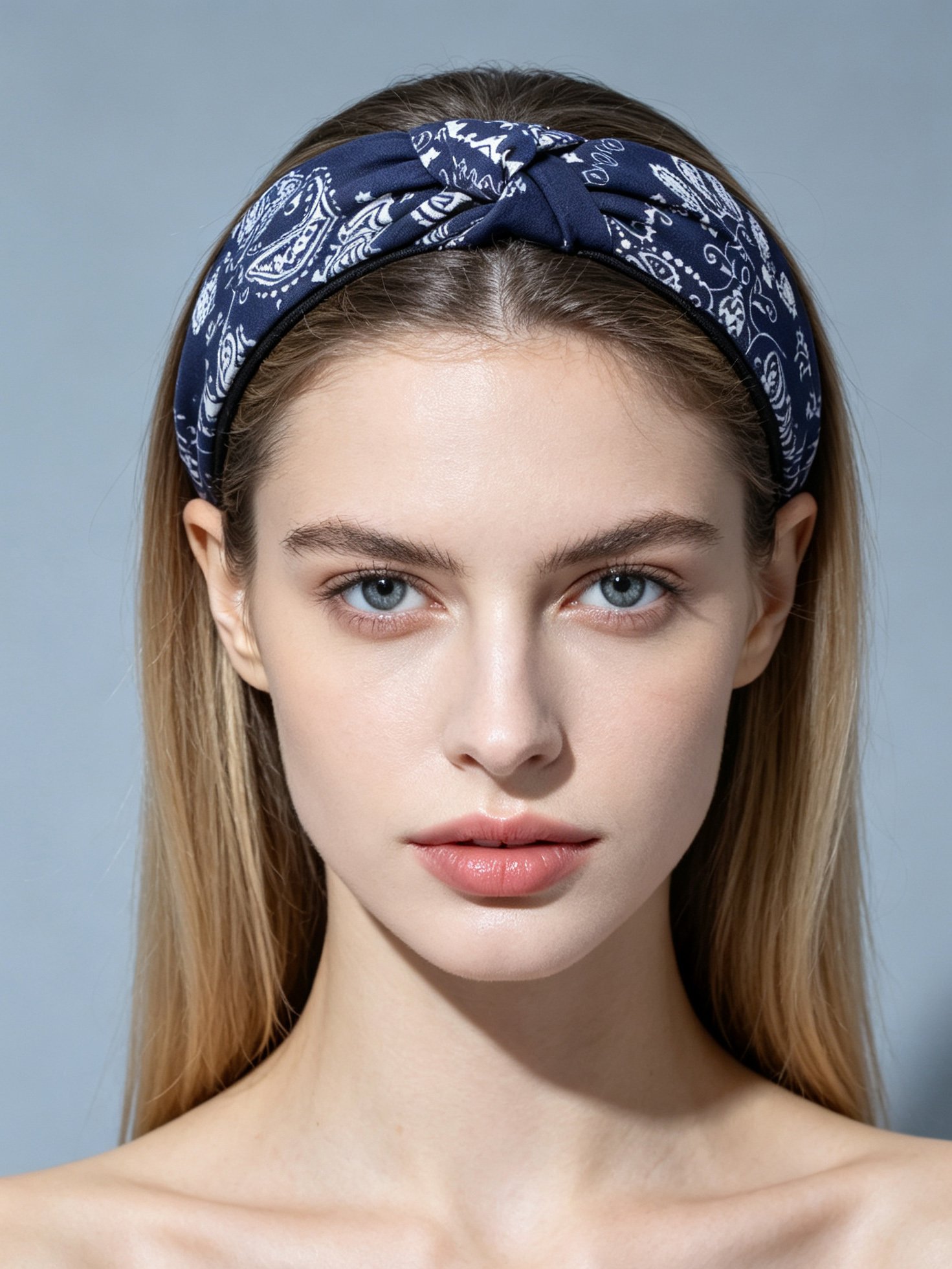 Vintage Knotted Fabric Headband