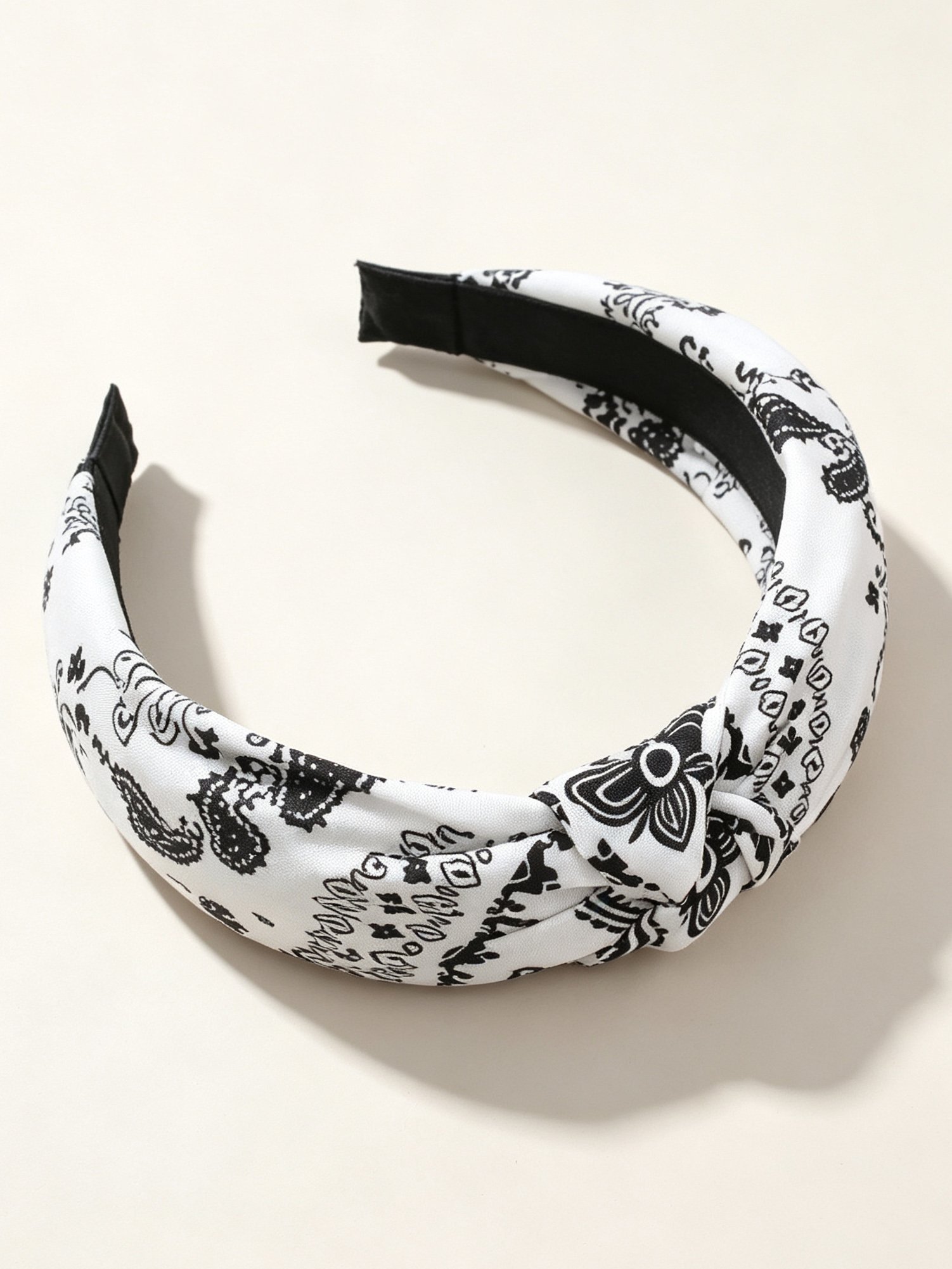 Vintage Knotted Fabric Headband