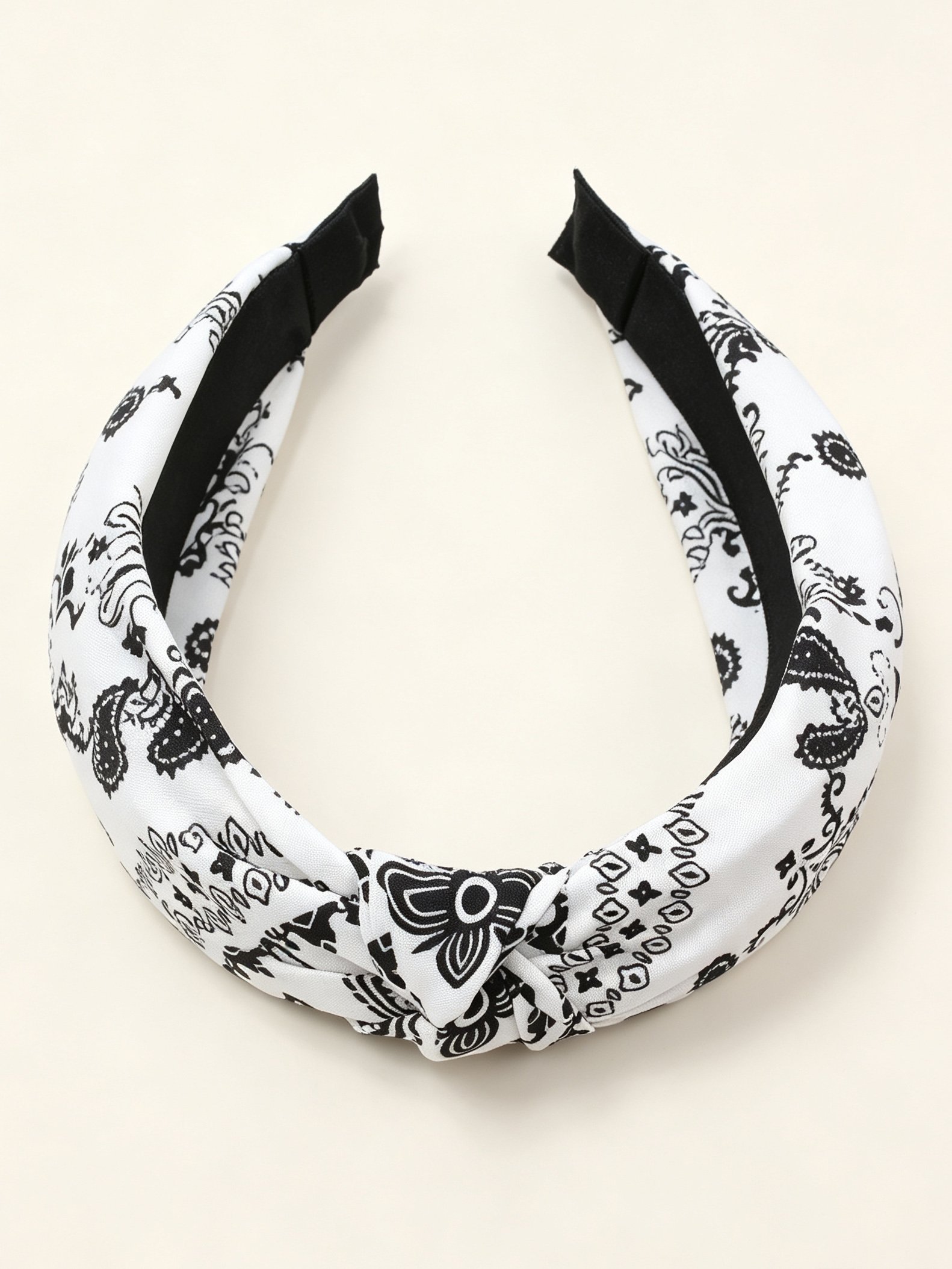 Vintage Knotted Fabric Headband