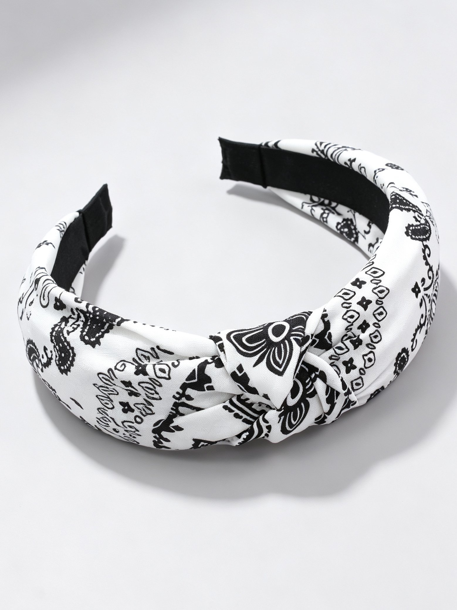 Vintage Knotted Fabric Headband