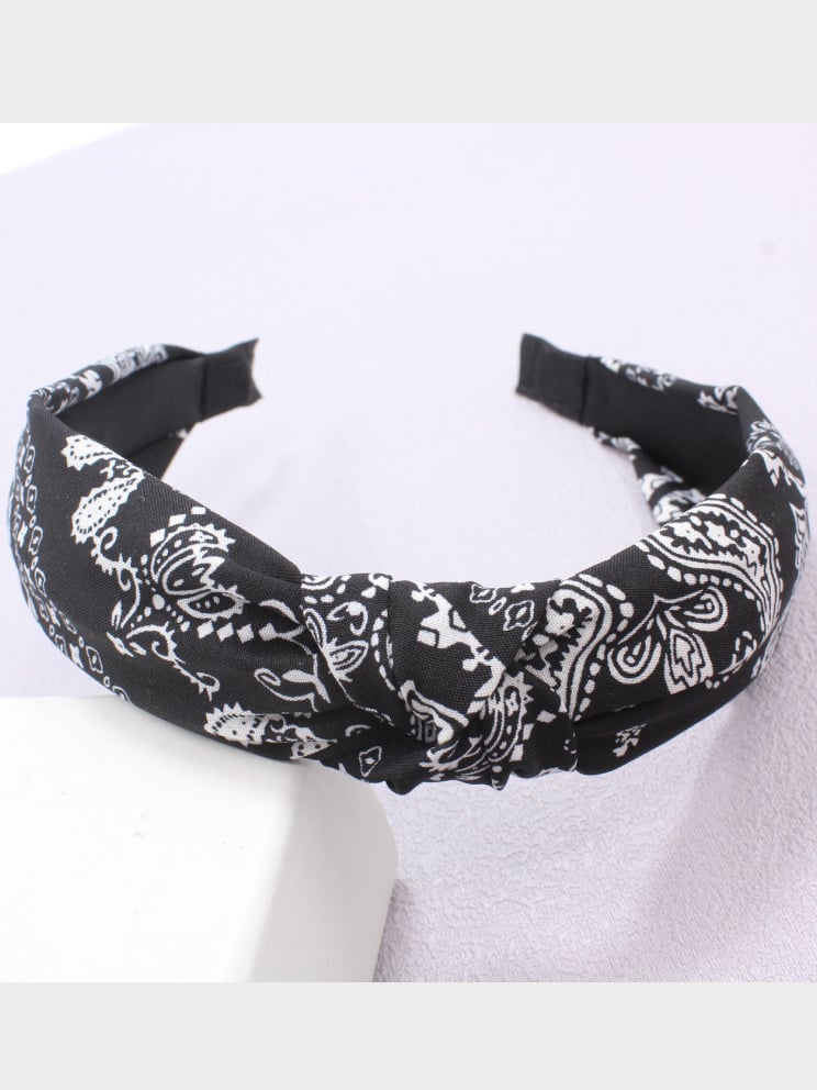 Vintage Knotted Fabric Headband