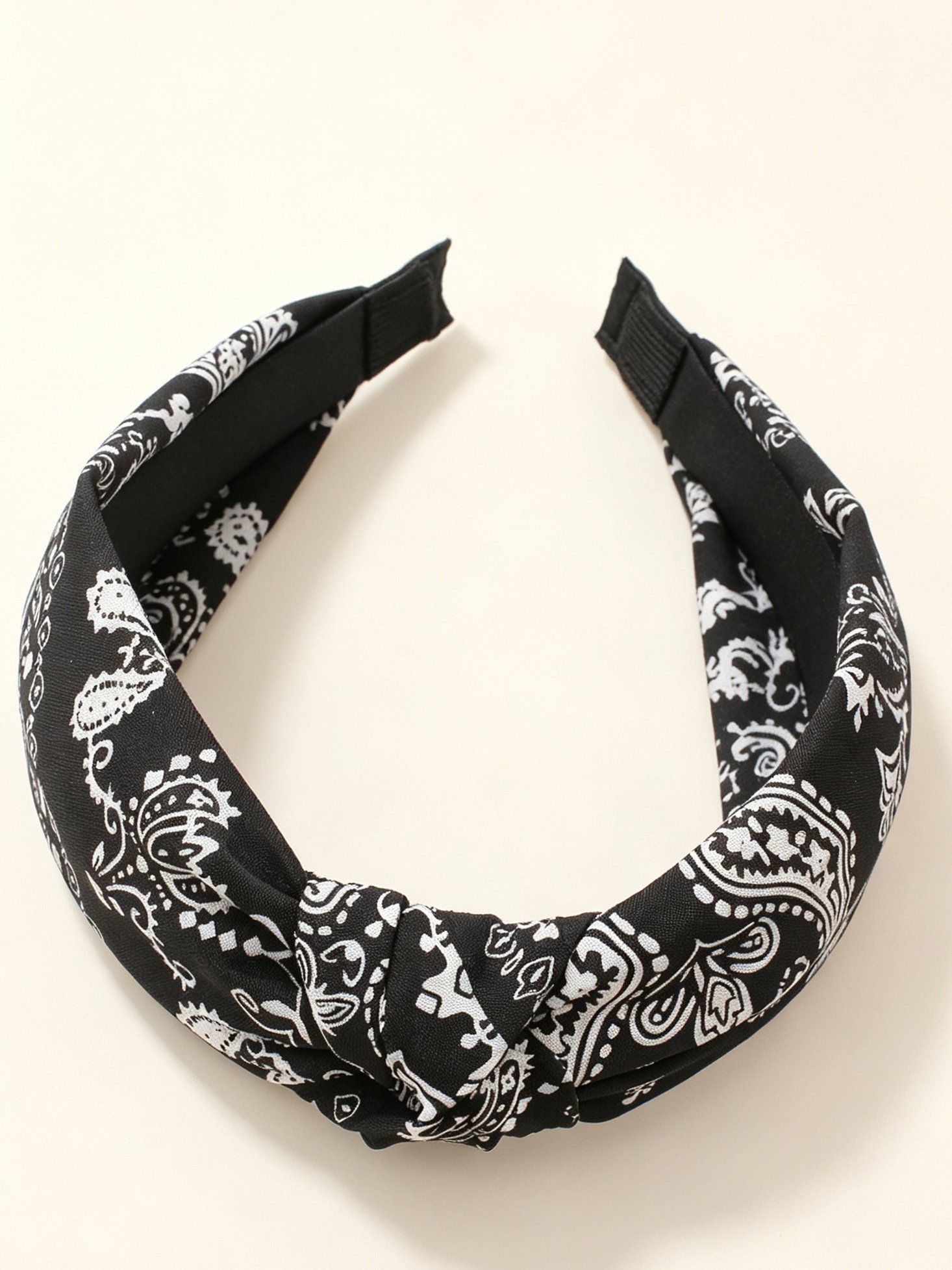 Vintage Knotted Fabric Headband