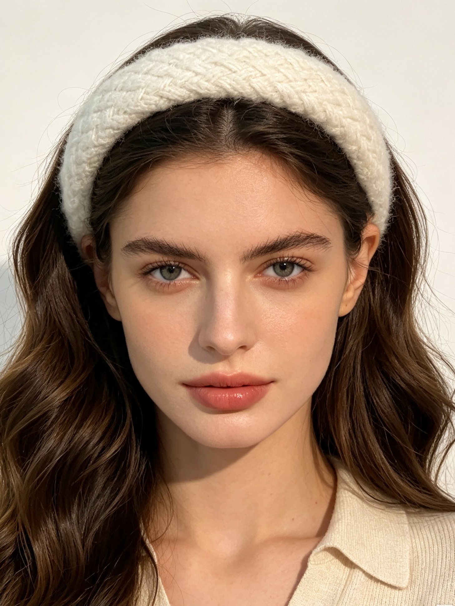 Fleece Solid Color Wide Headband