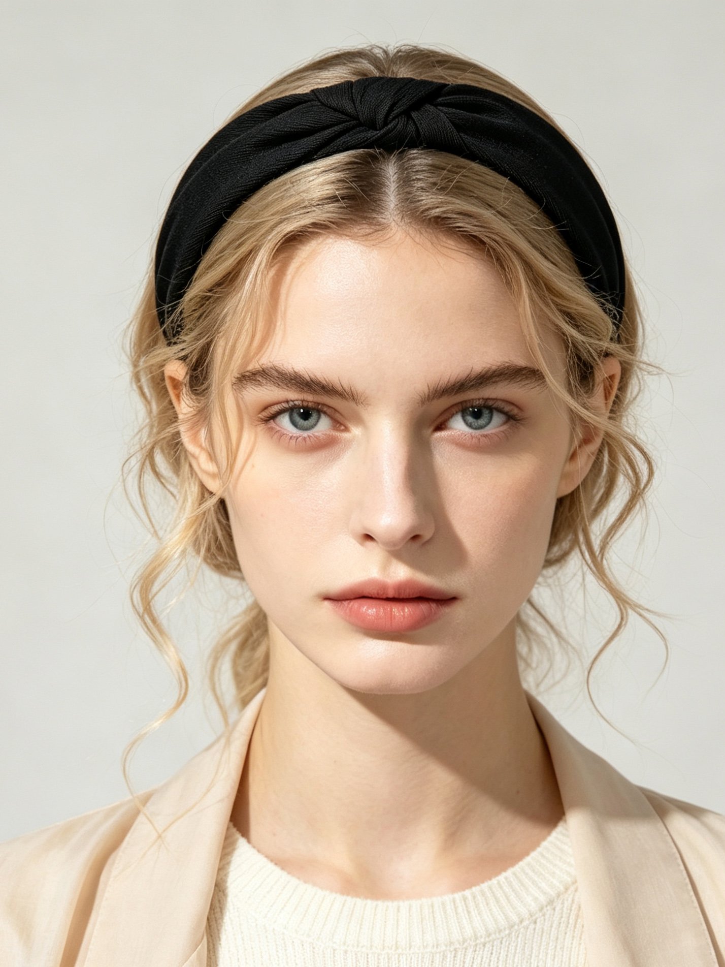 Twill Wide Knotted Headband