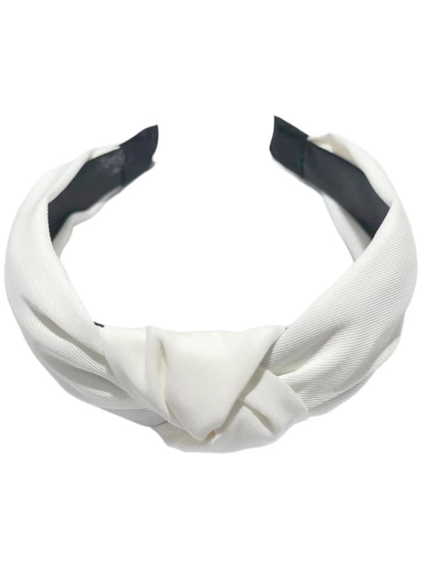 Twill Wide Knotted Headband