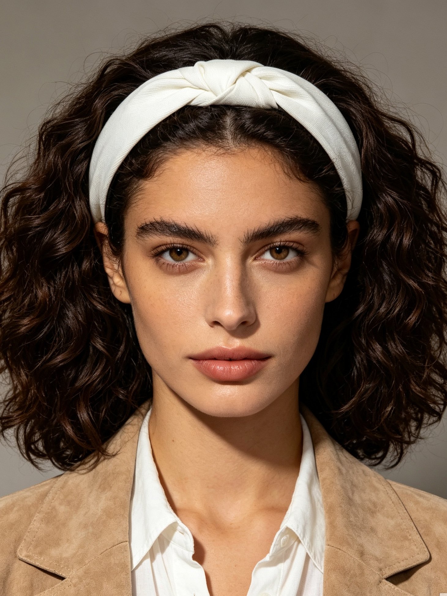 Twill Wide Knotted Headband