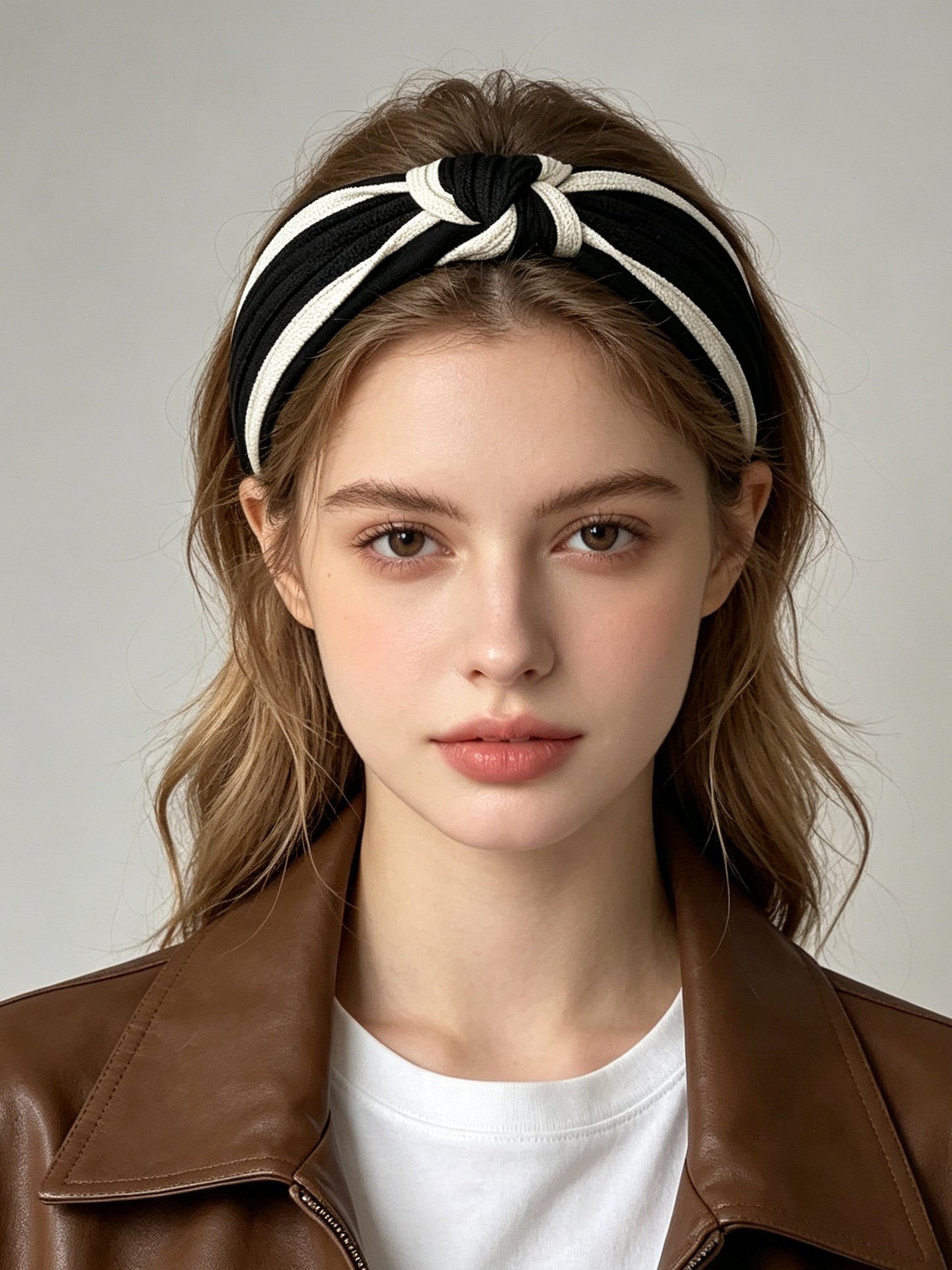 Chanel Style Wide Minimalist Headband