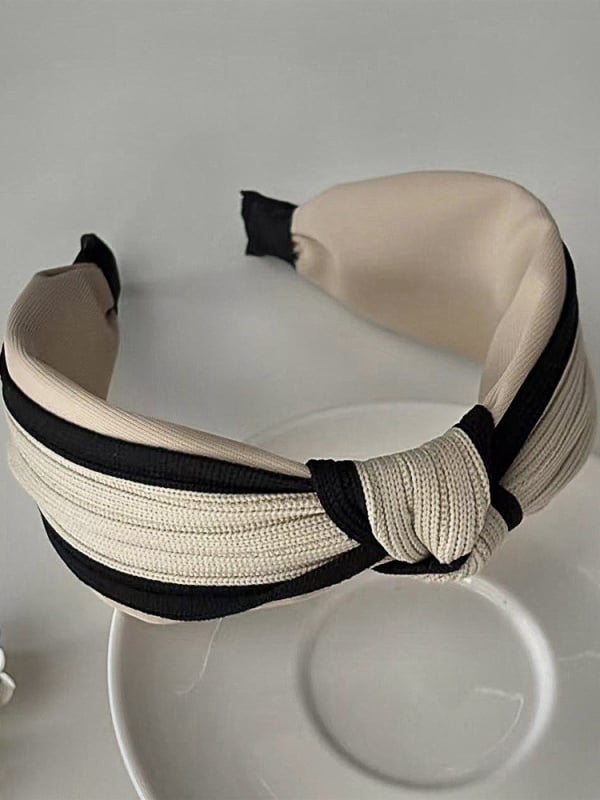 Chanel Style Wide Minimalist Headband
