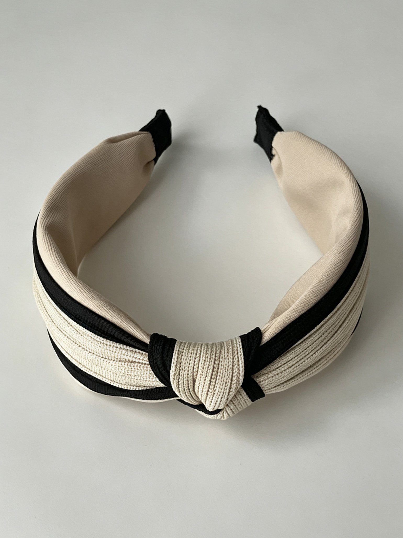 Chanel Style Wide Minimalist Headband