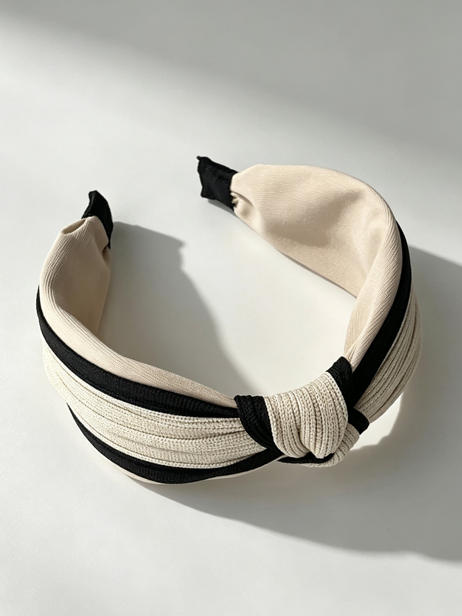 Chanel Style Wide Minimalist Headband
