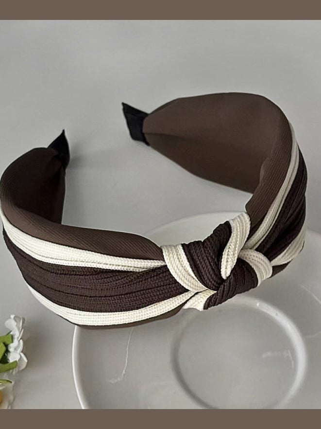 Chanel Style Wide Minimalist Headband