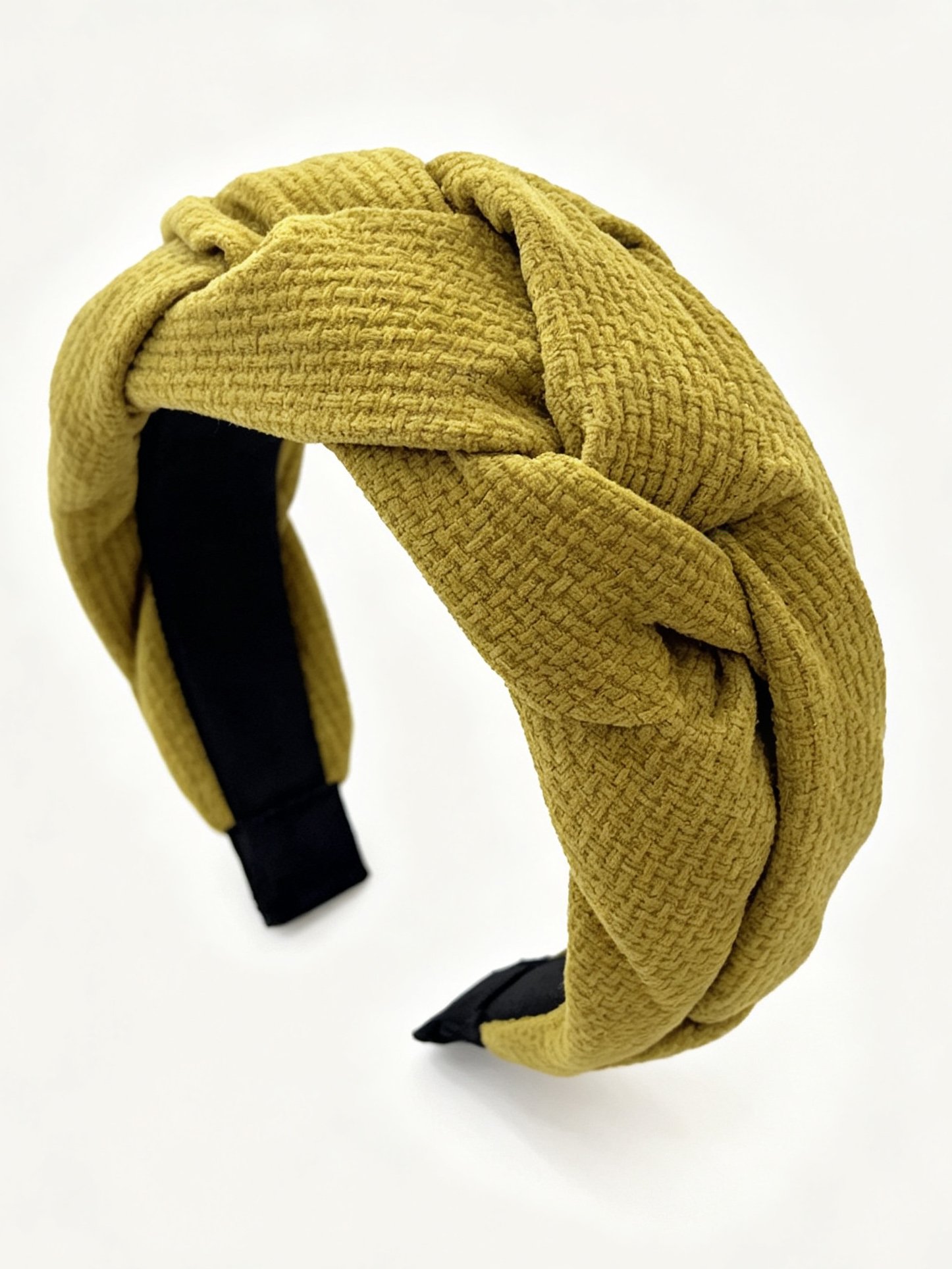 Twisted Knotted Solid Color Wide Headband