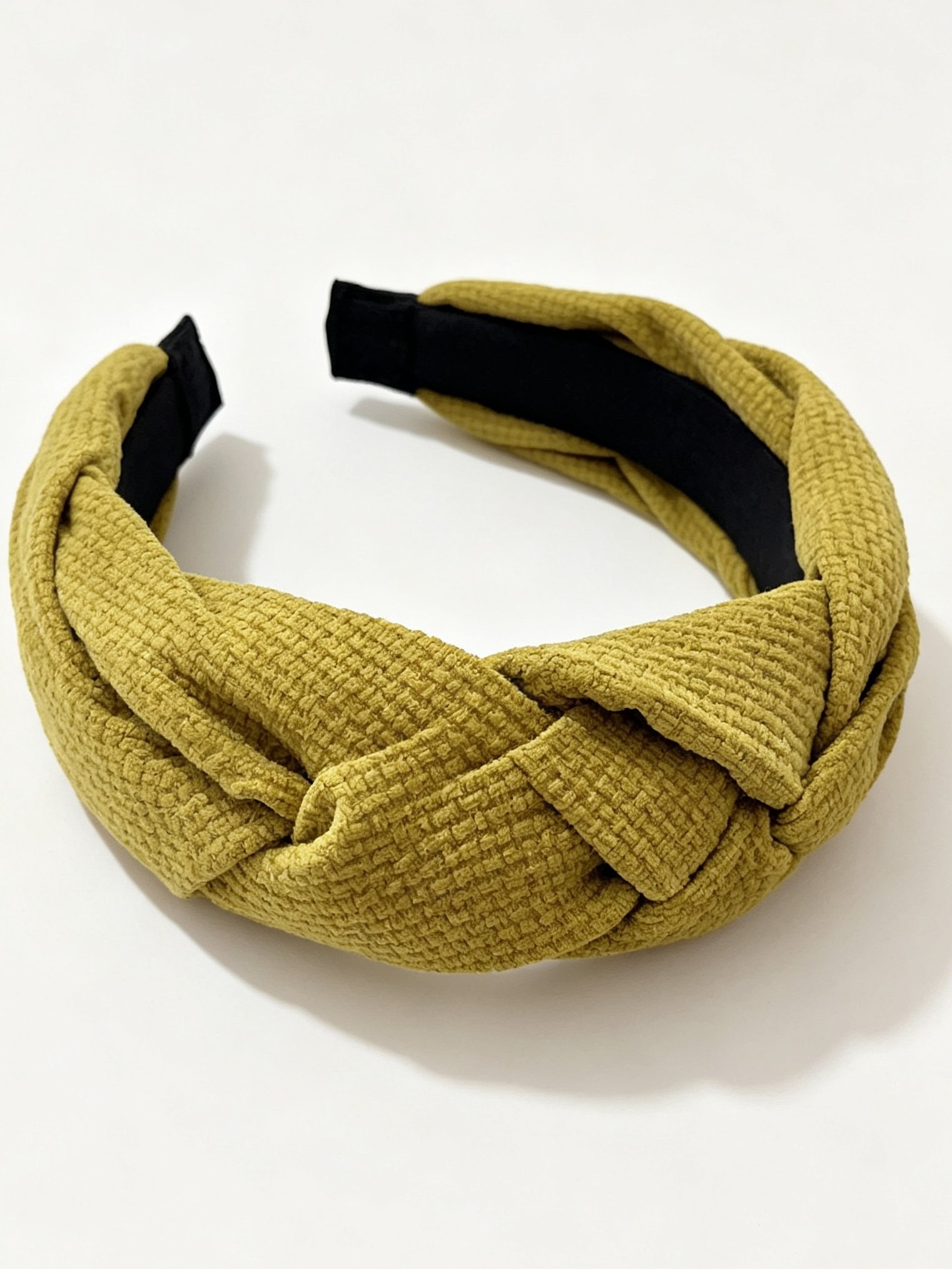 Twisted Knotted Solid Color Wide Headband