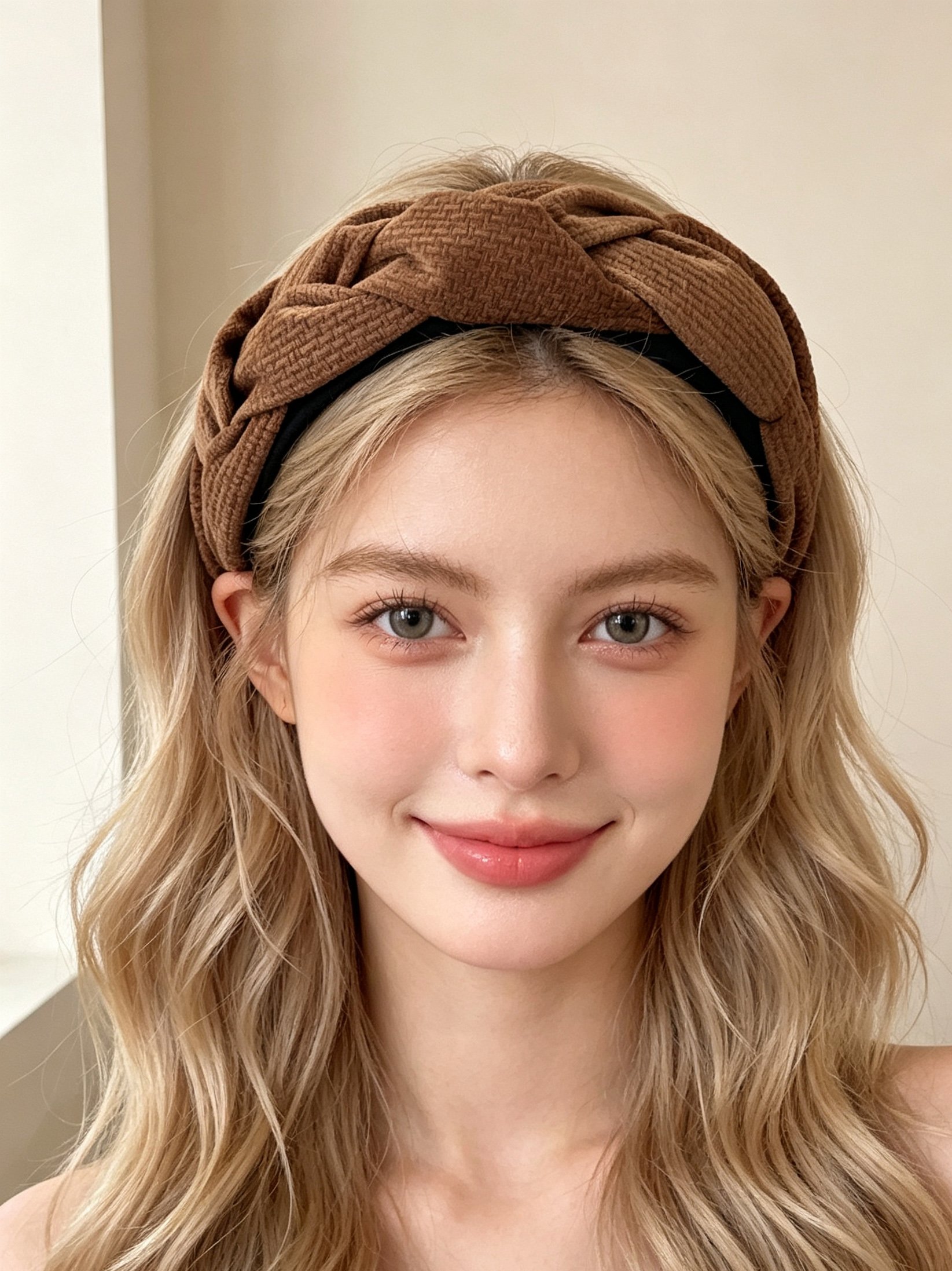 Twisted Knotted Solid Color Wide Headband