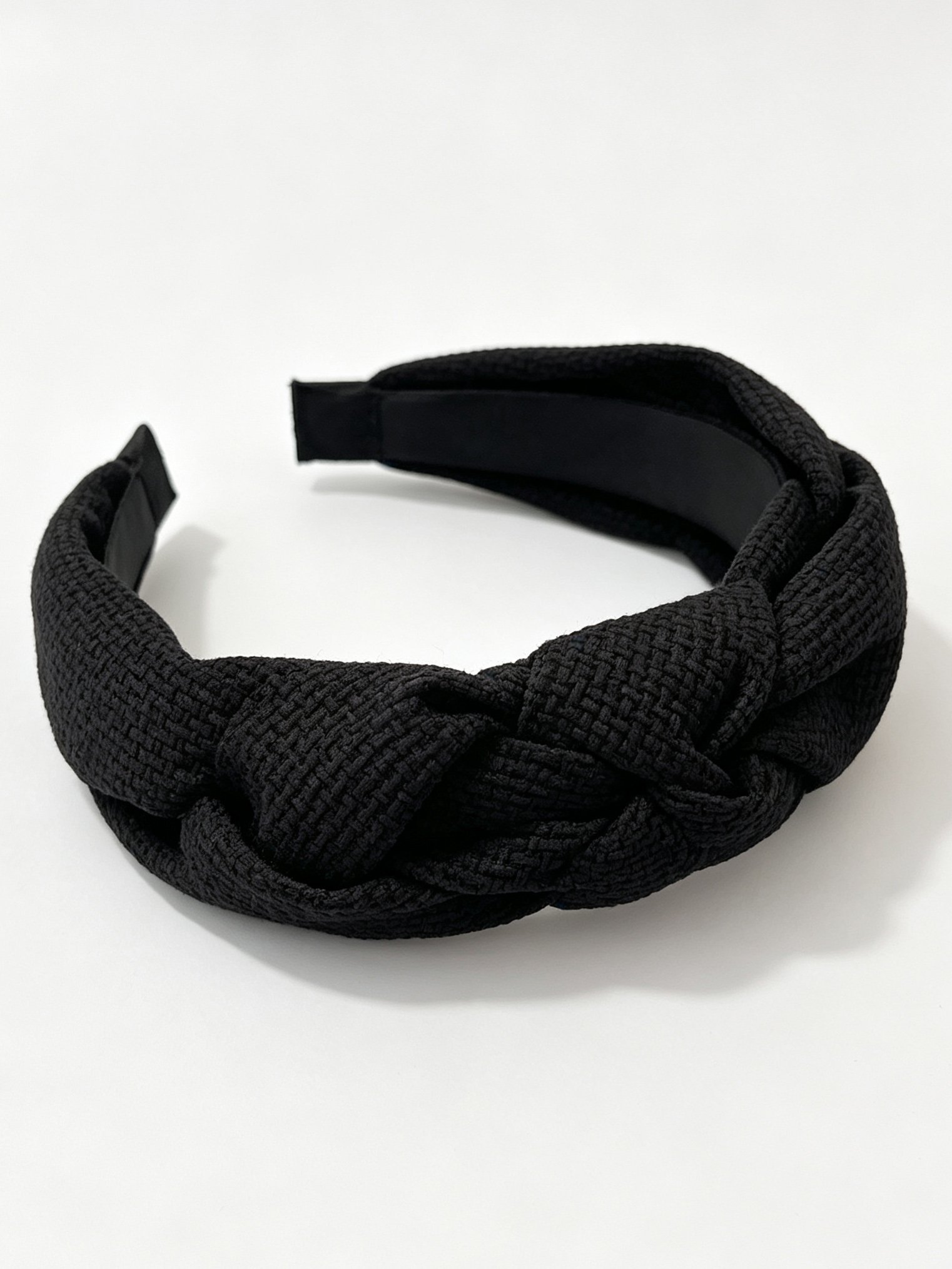 Twisted Knotted Solid Color Wide Headband