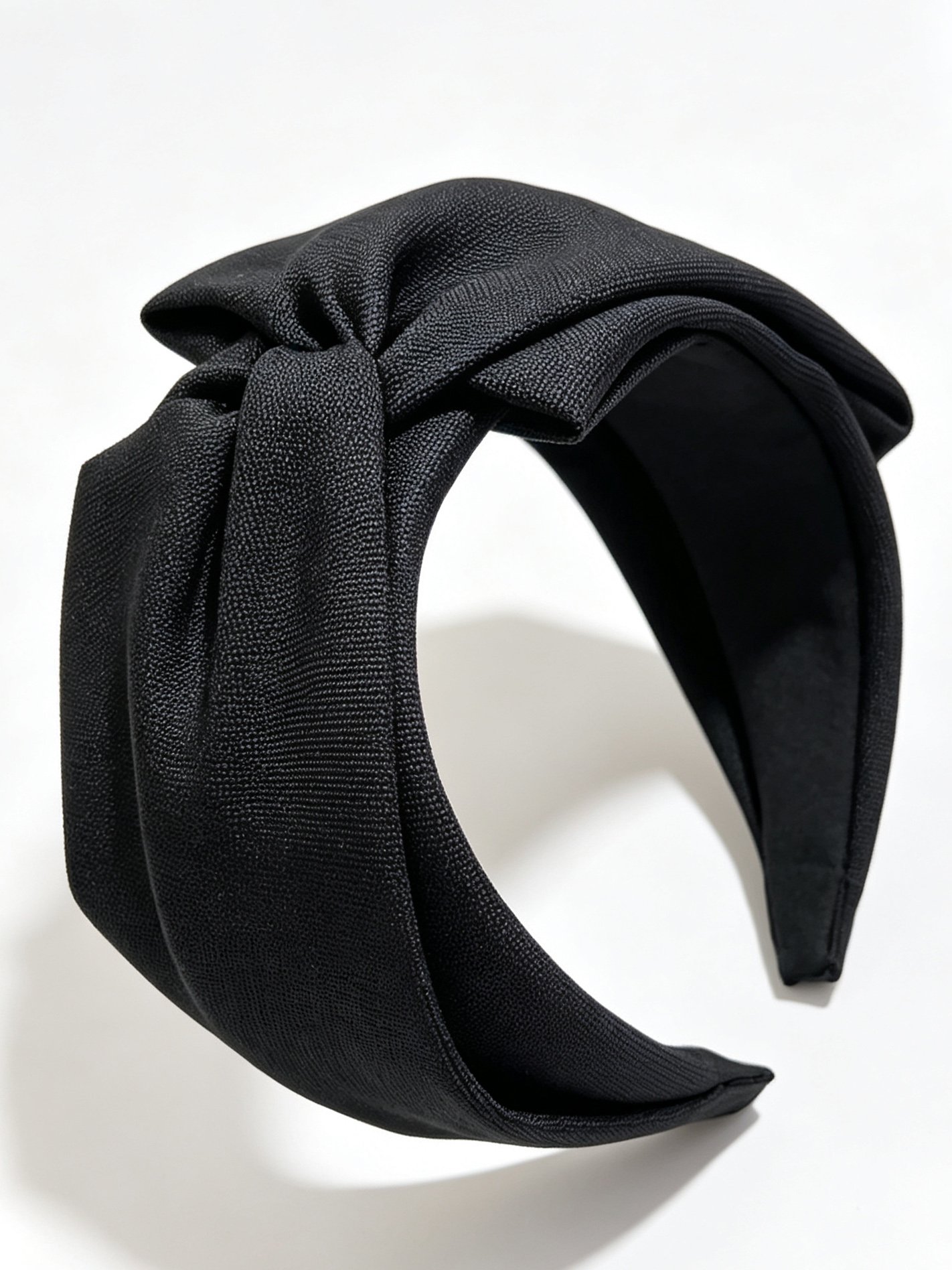 Fabric Cross Wide Solid Color Headband