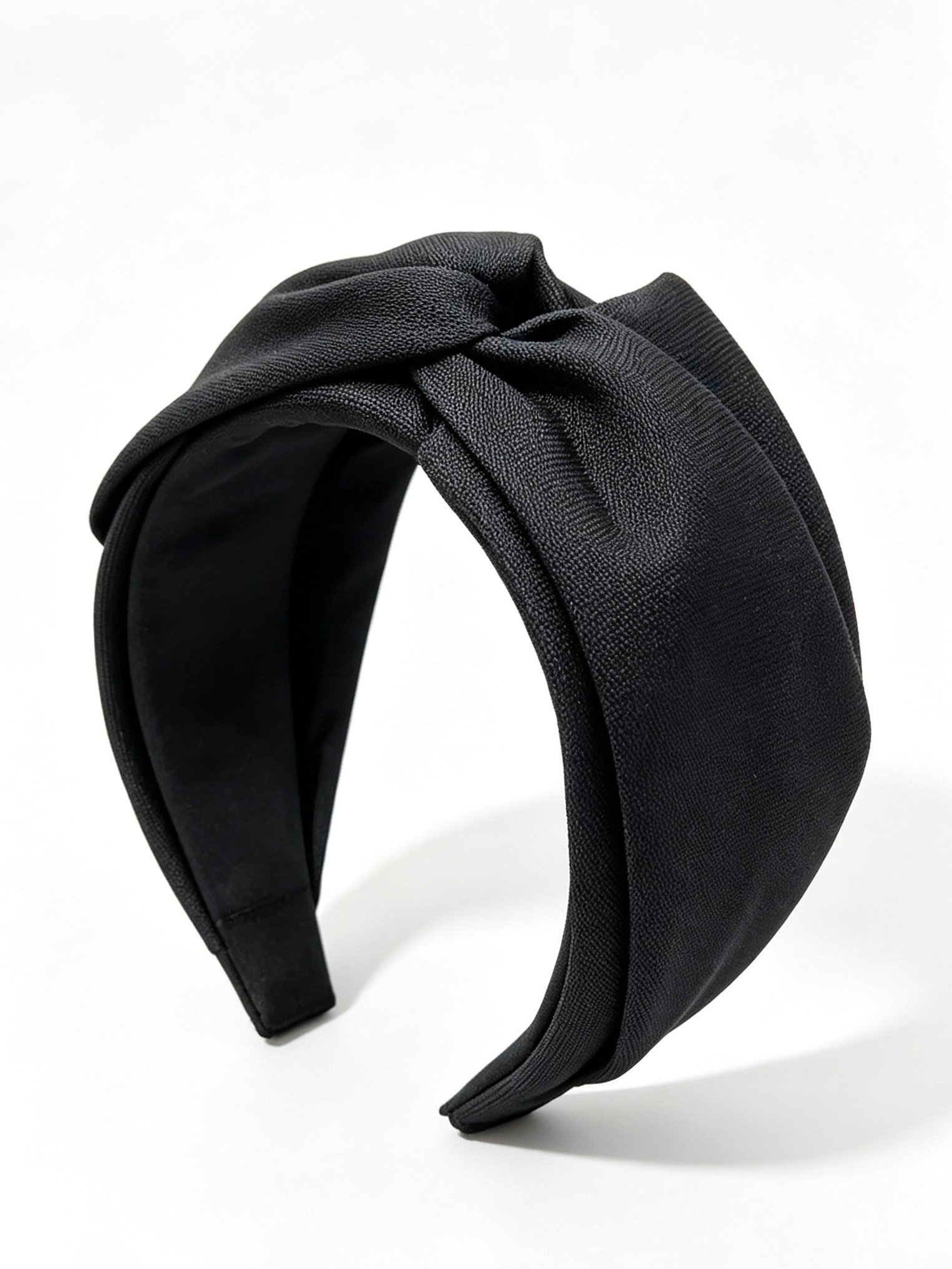 Fabric Cross Wide Solid Color Headband