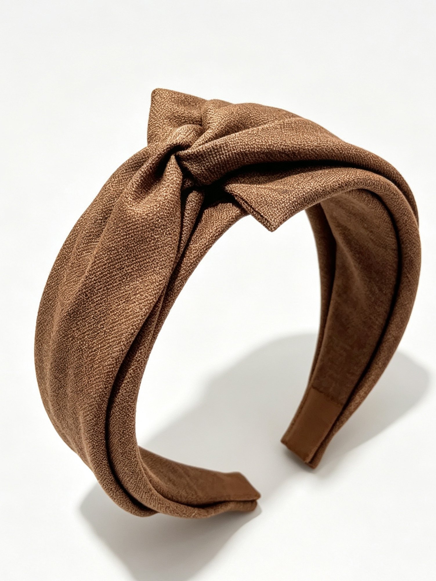 Fabric Cross Wide Solid Color Headband