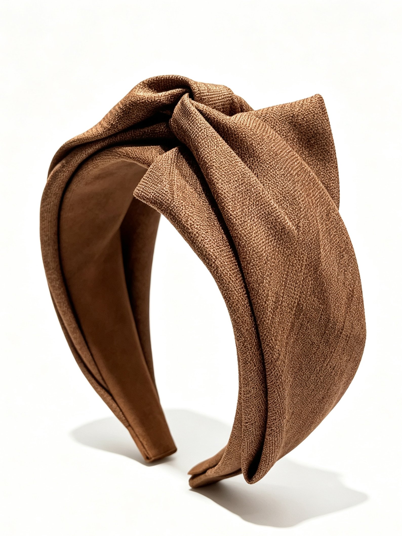 Fabric Cross Wide Solid Color Headband