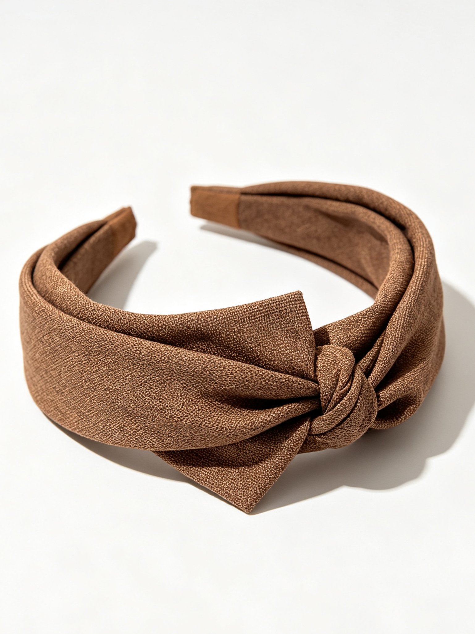 Fabric Cross Wide Solid Color Headband