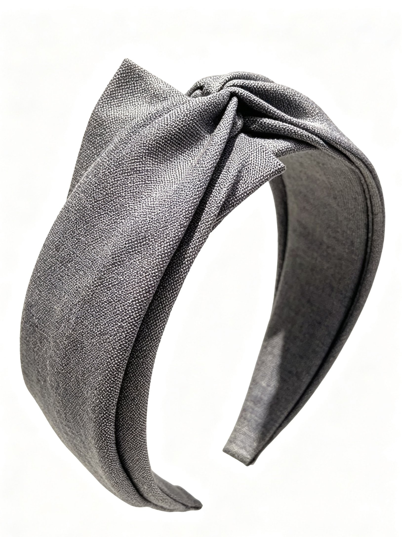 Fabric Cross Wide Solid Color Headband