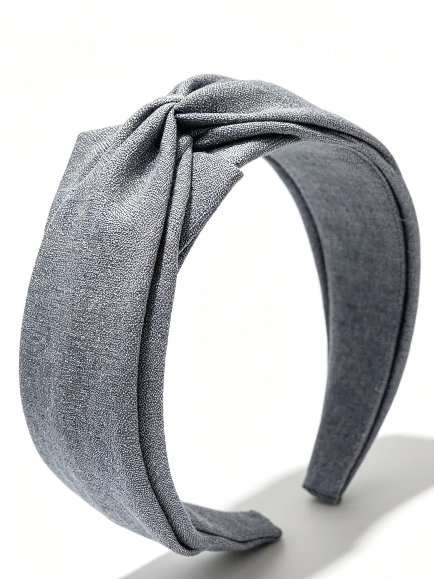 Fabric Cross Wide Solid Color Headband