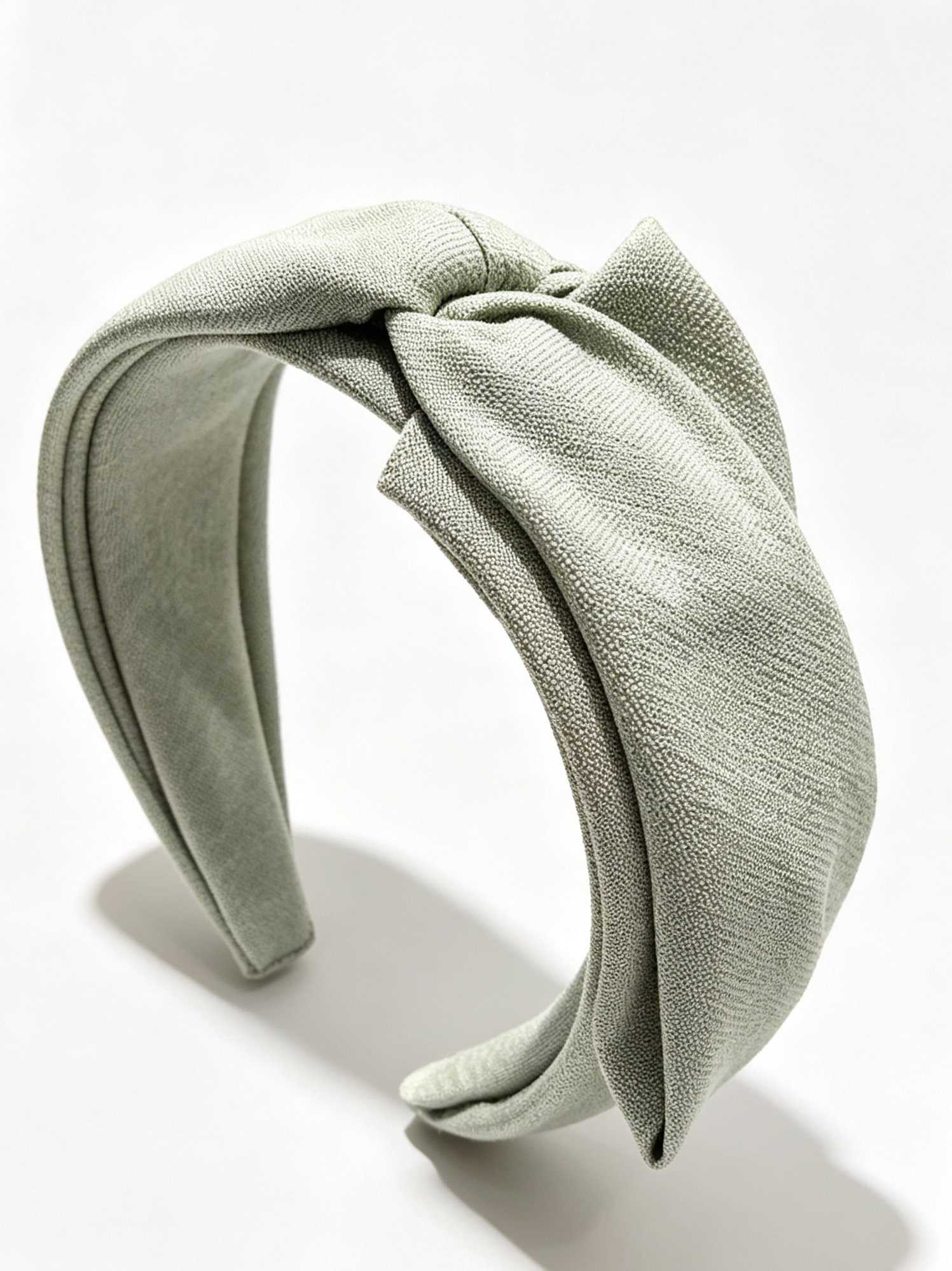 Fabric Cross Wide Solid Color Headband