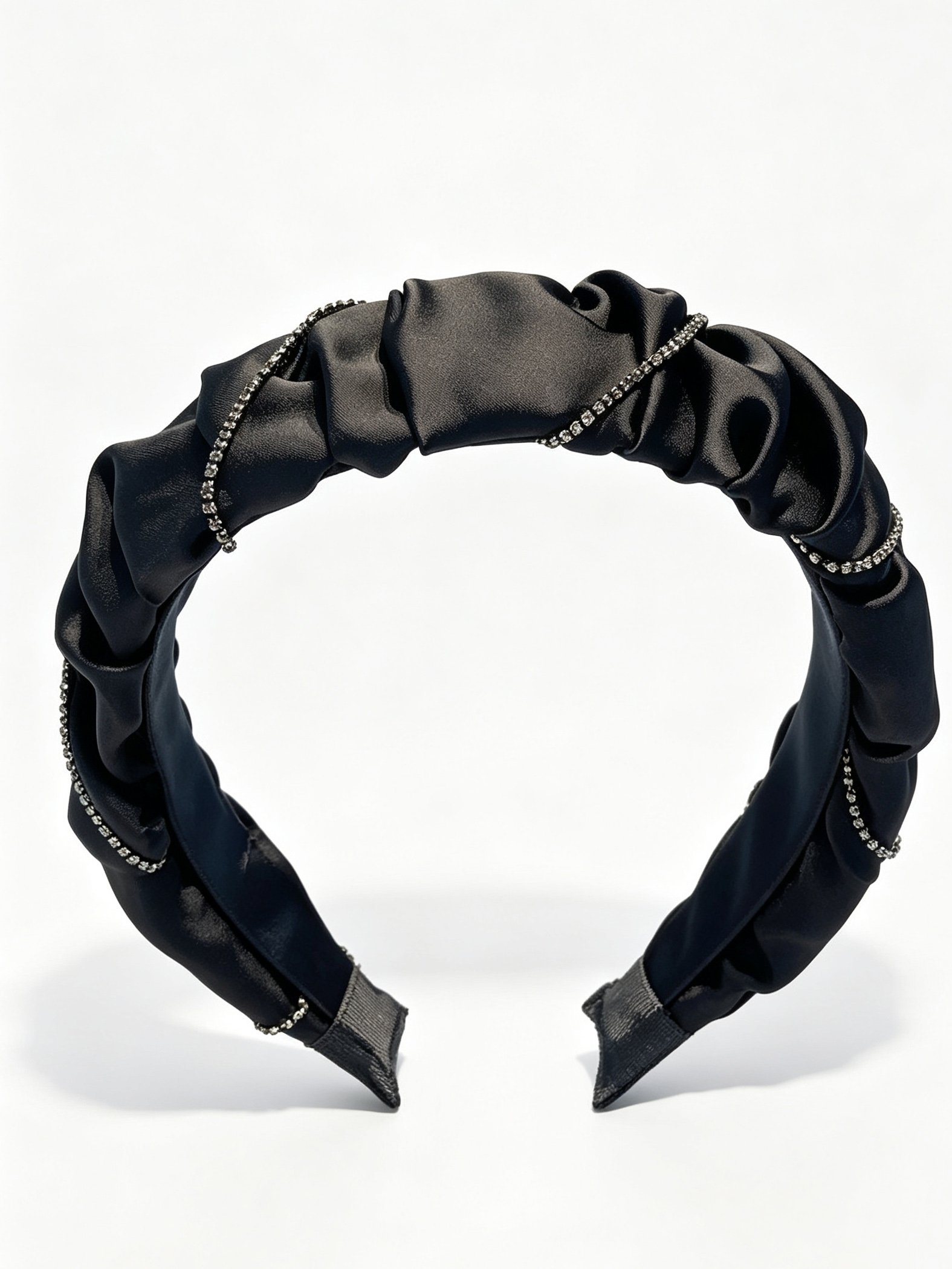 Pleated Wide Fabric Headband