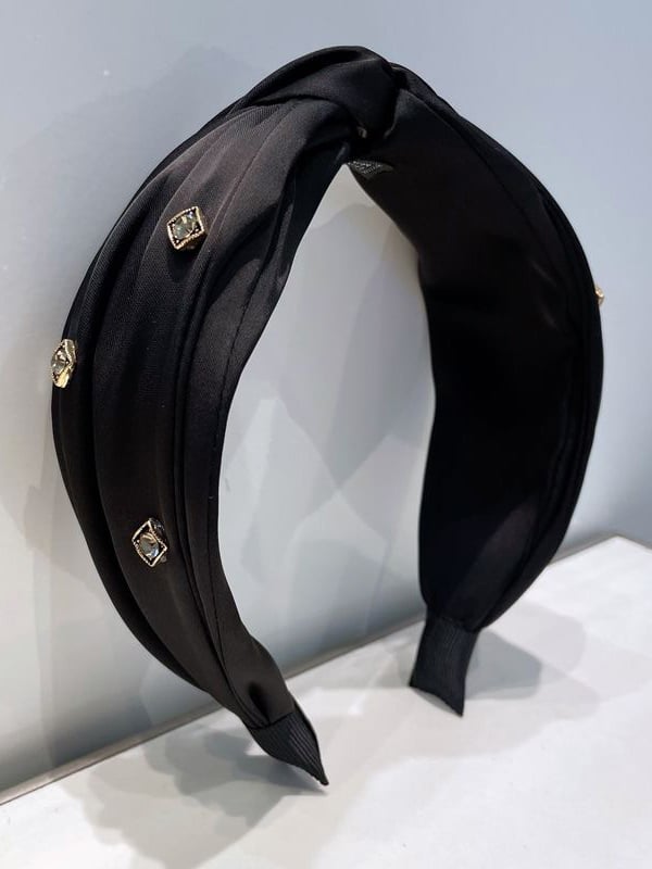 Luxury Crystal Rhinestone Wide Headband