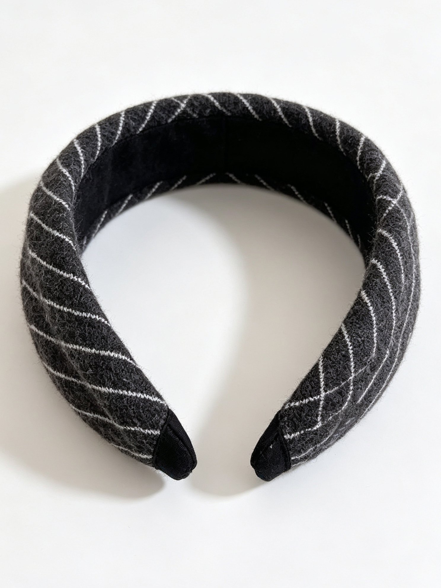 Striped Wide Gold Label Headband