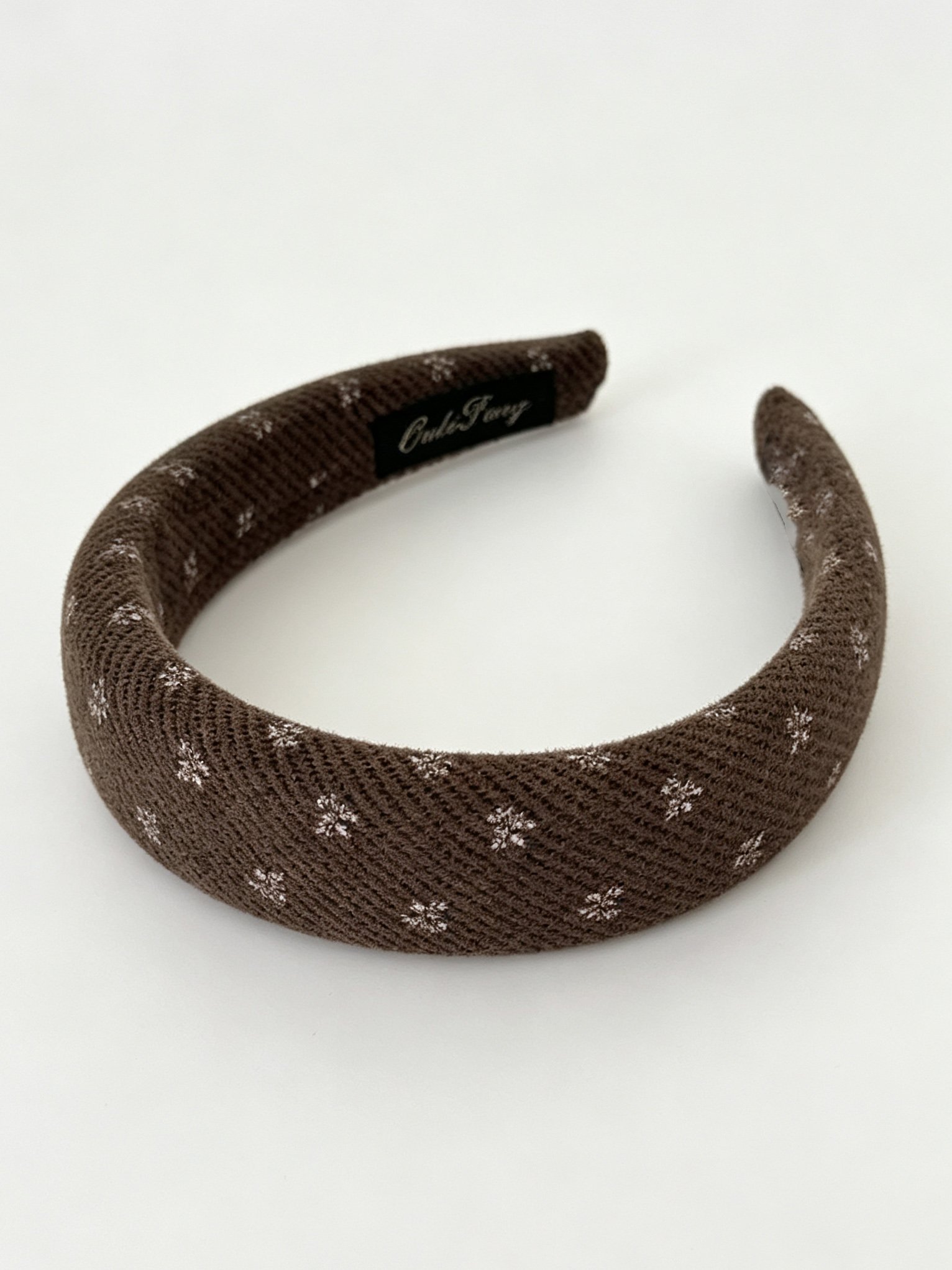 Floral Print Wide Sponge Headband