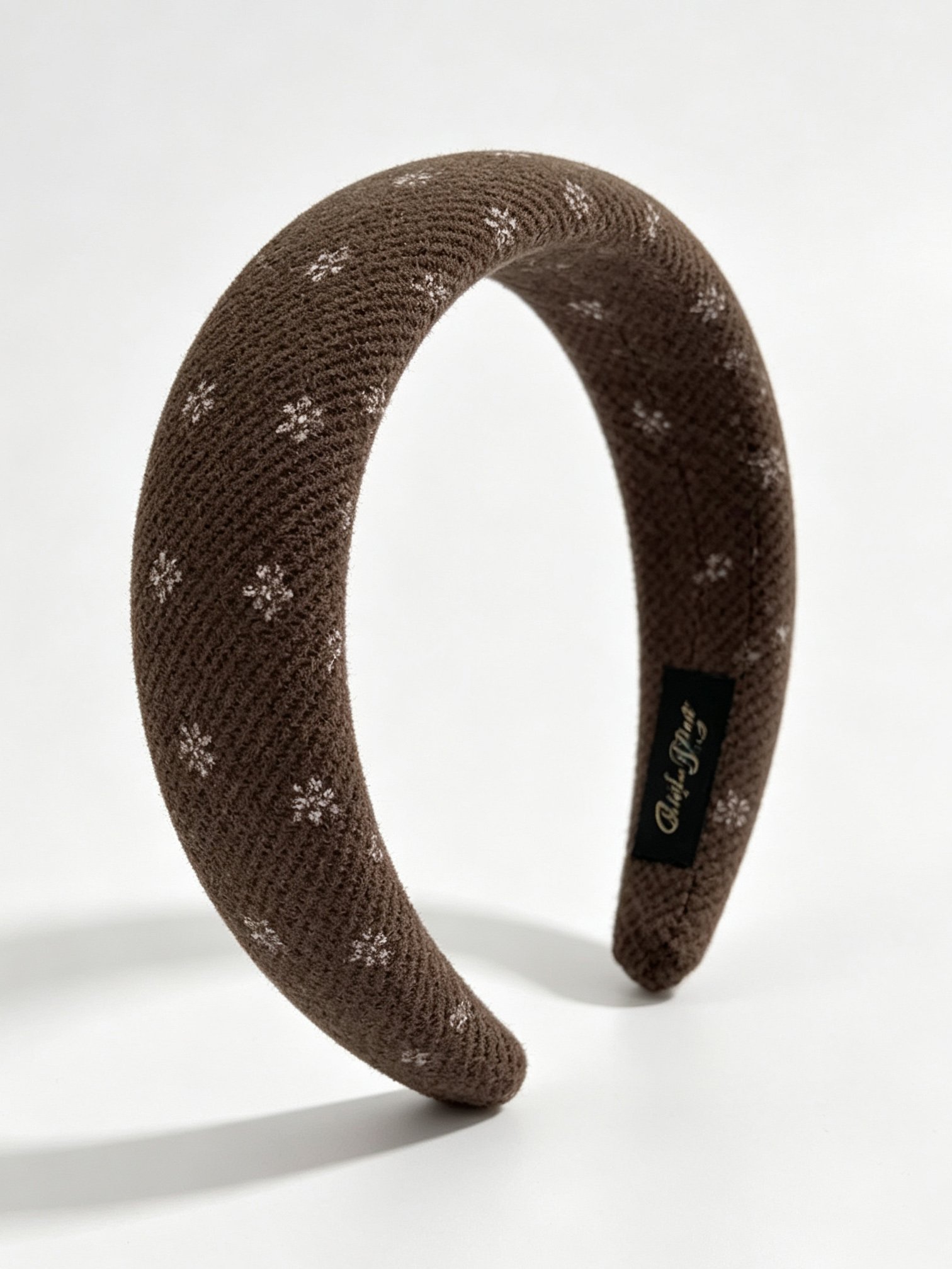 Floral Print Wide Sponge Headband