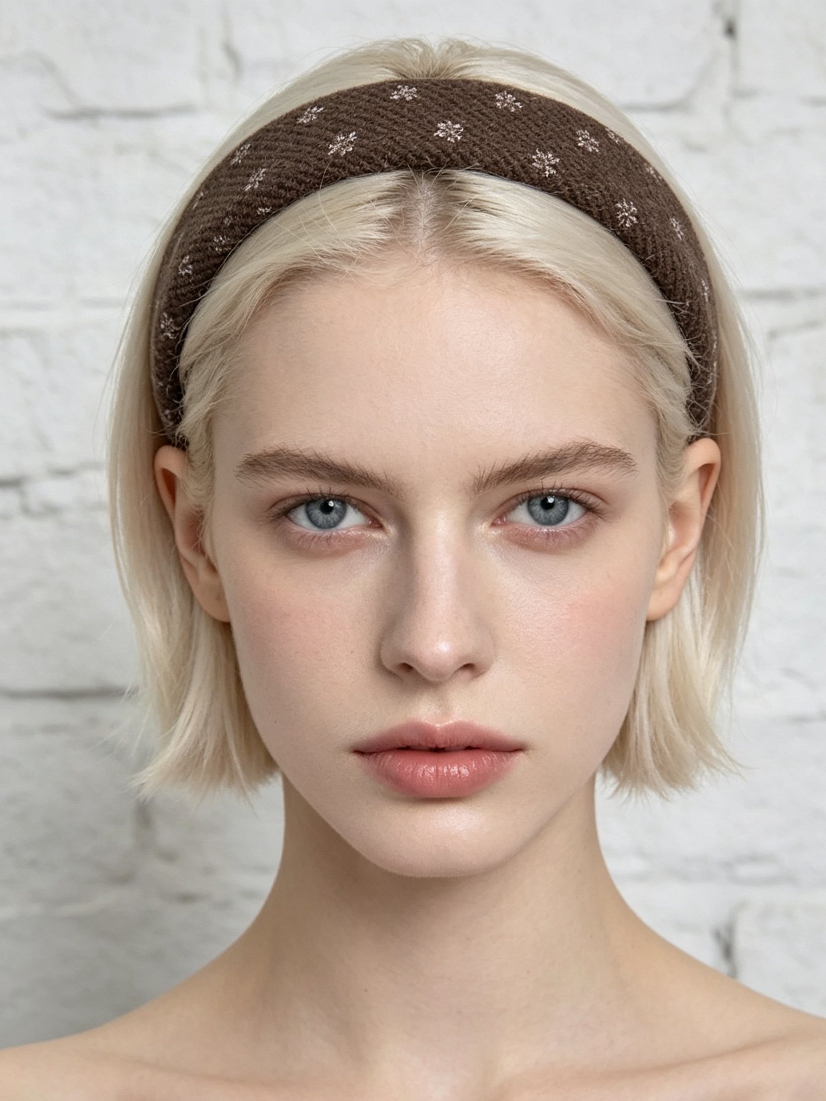 Floral Print Wide Sponge Headband