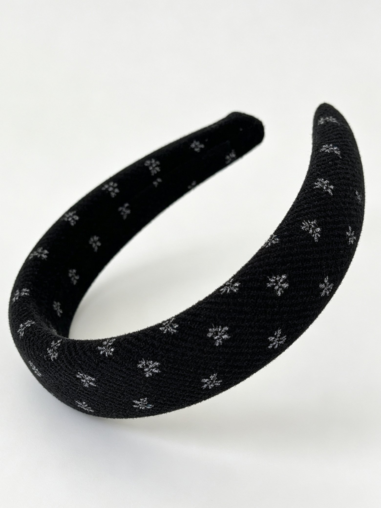 Floral Print Wide Sponge Headband