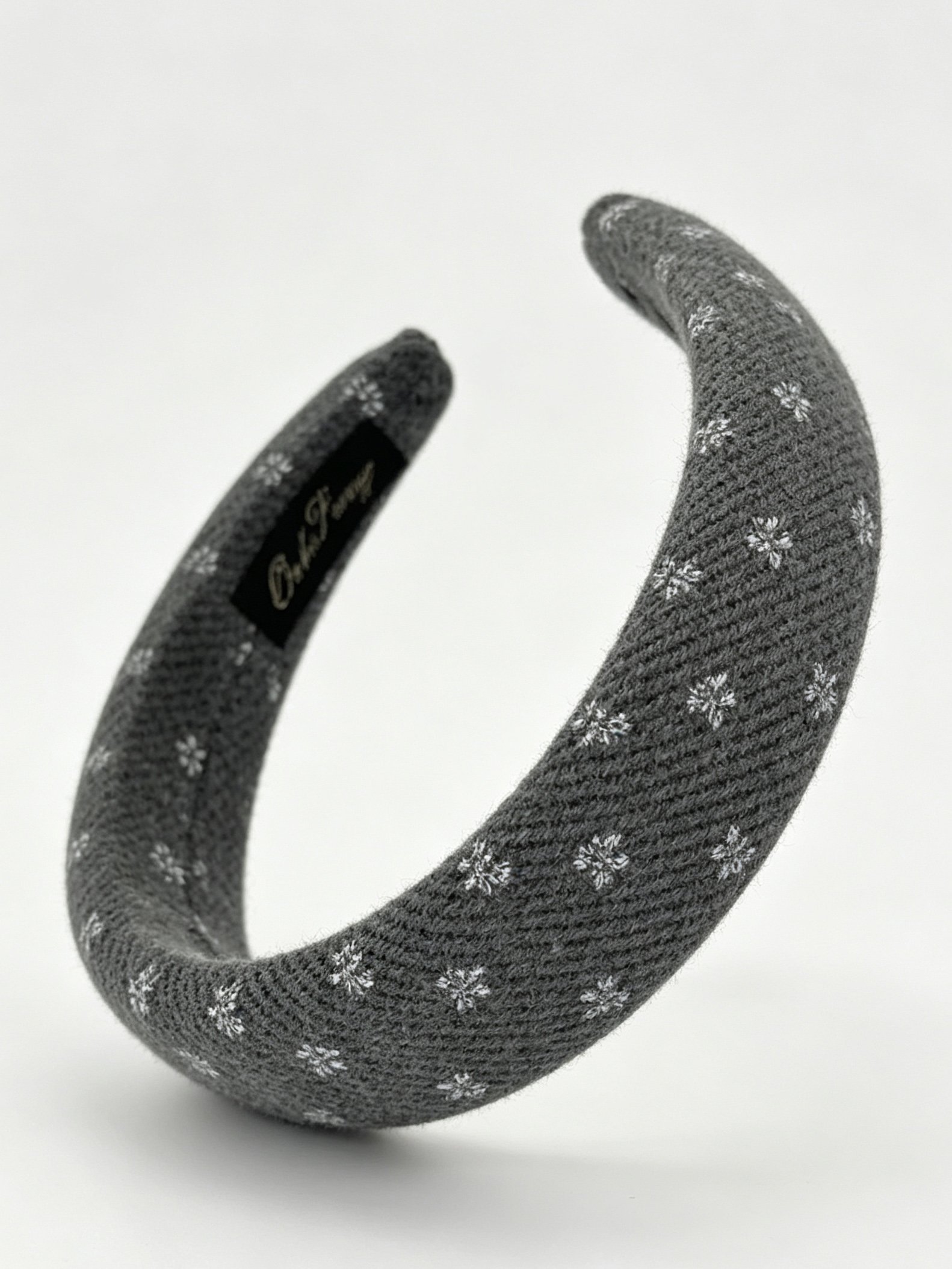Floral Print Wide Sponge Headband