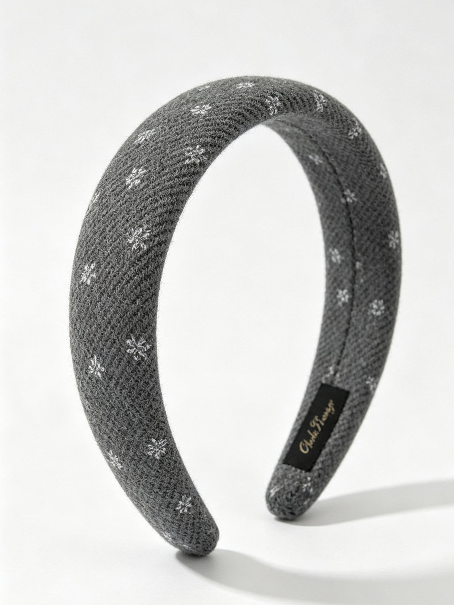 Floral Print Wide Sponge Headband